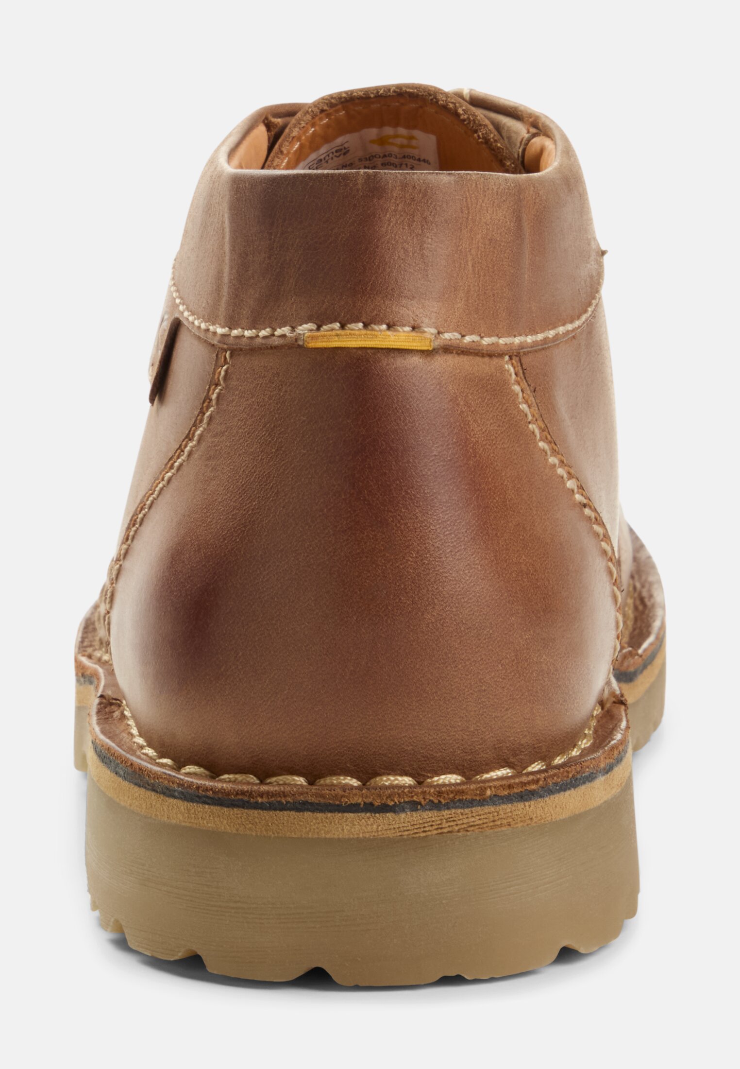 camelactive_Stiefel_tan_53DOA03-0400-440_3G Men Lace-up shoe made of genuine leather Brown front close