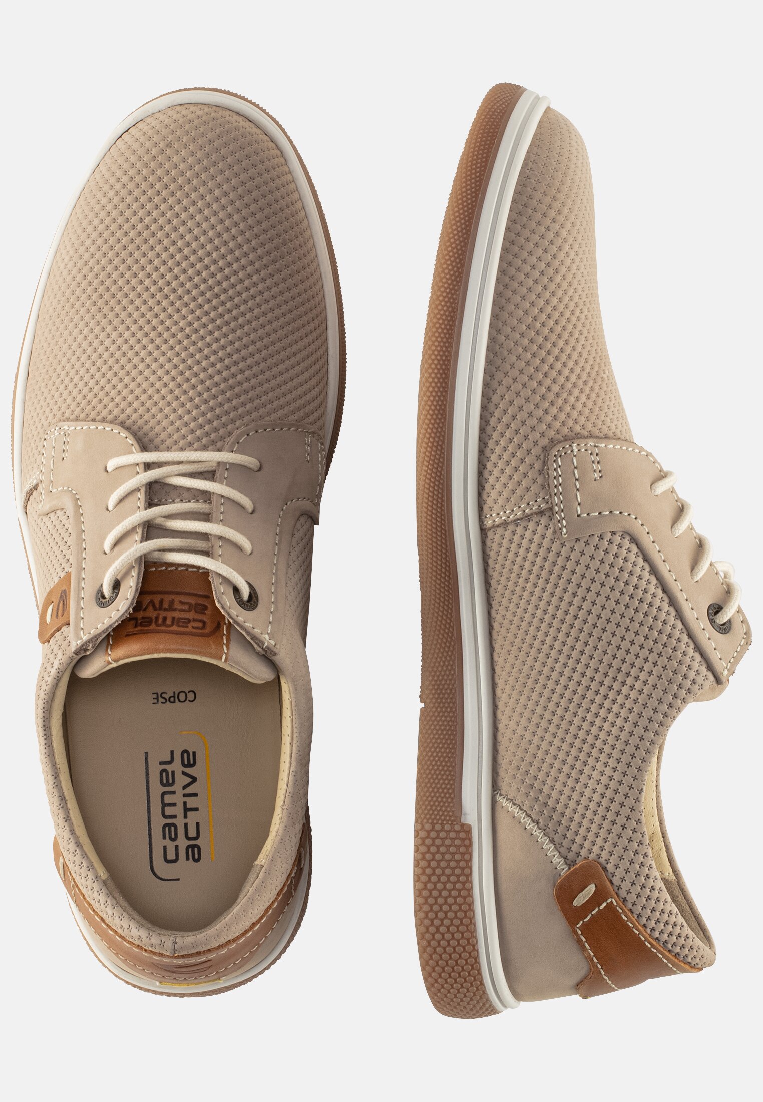 Schnürschuhe für Herren in Beige | 47 | camel active
