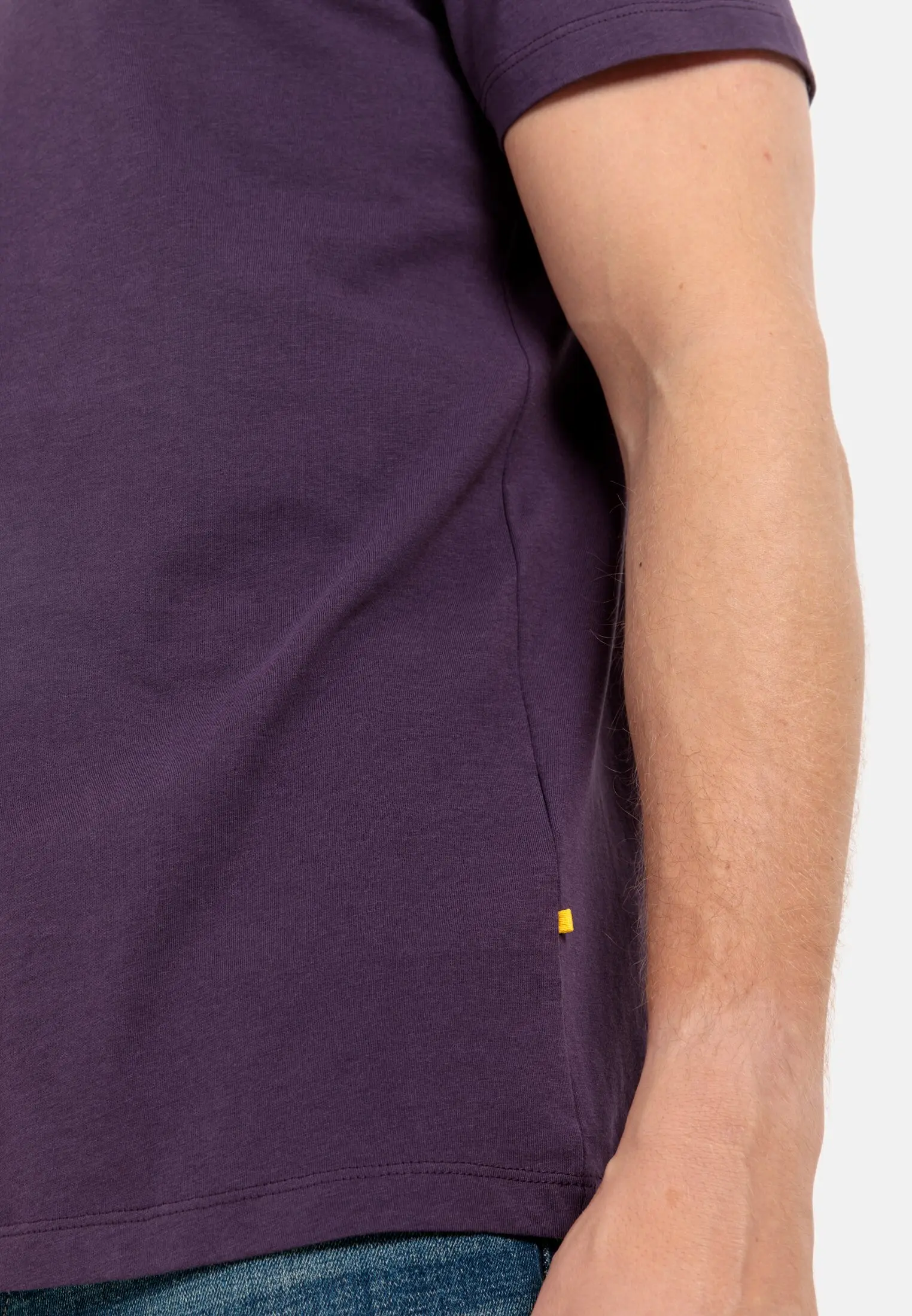 Short sleeve T-shirt for Herren in Purple | S