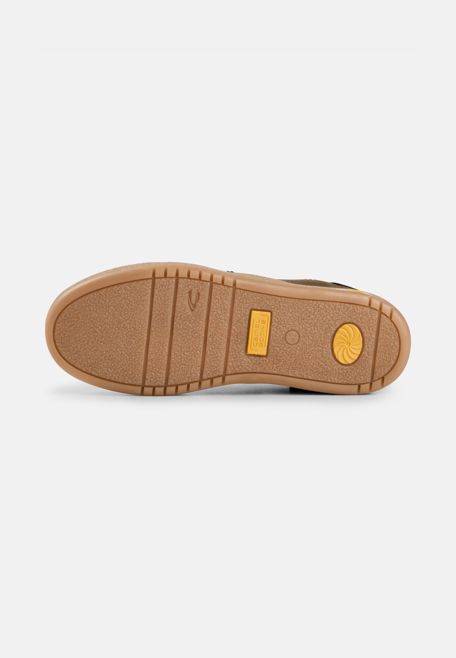 Men Sneaker with contrast details Dark Green close back
