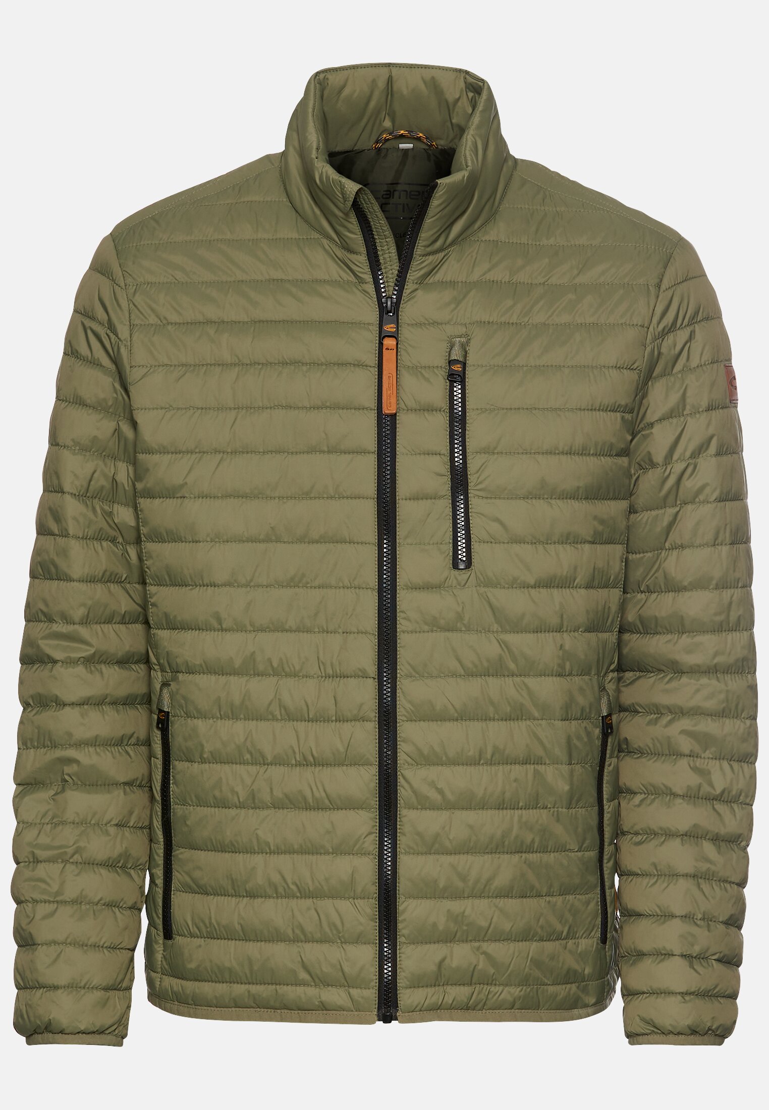 Men Windproof quilted blouson Khaki