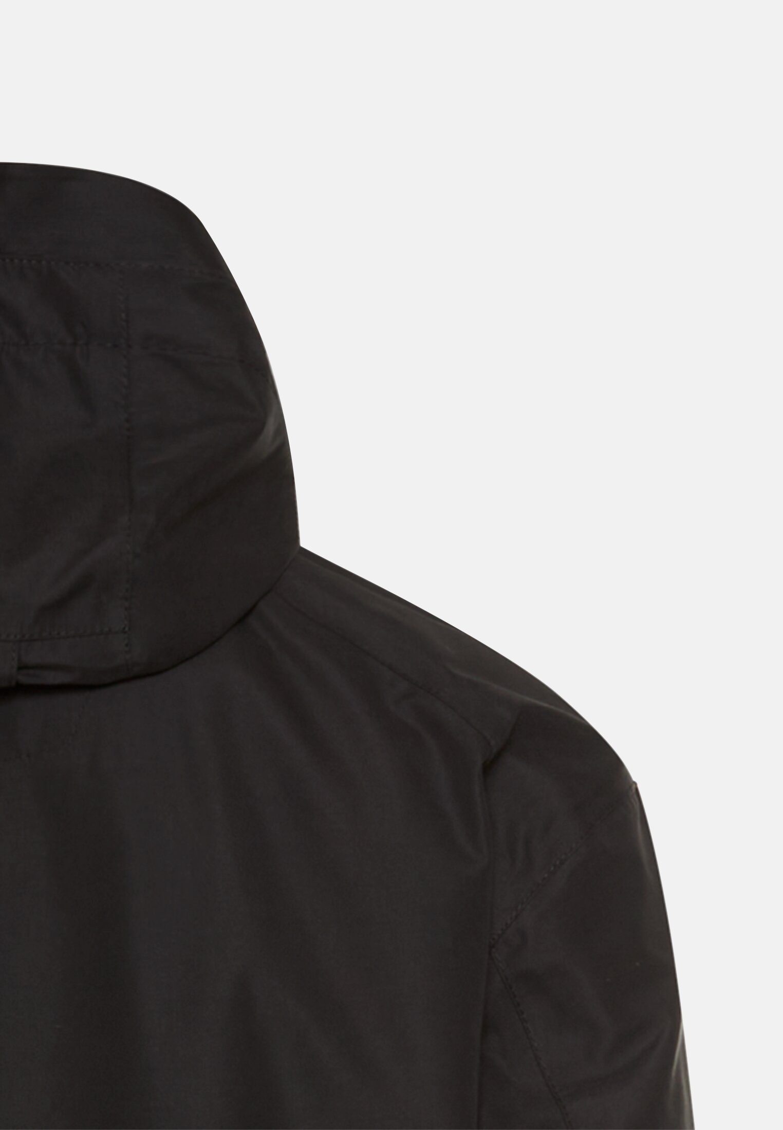 Herren teXXXactive® Jacke mit 2-in-1-Funktion Schwarz hinten nah