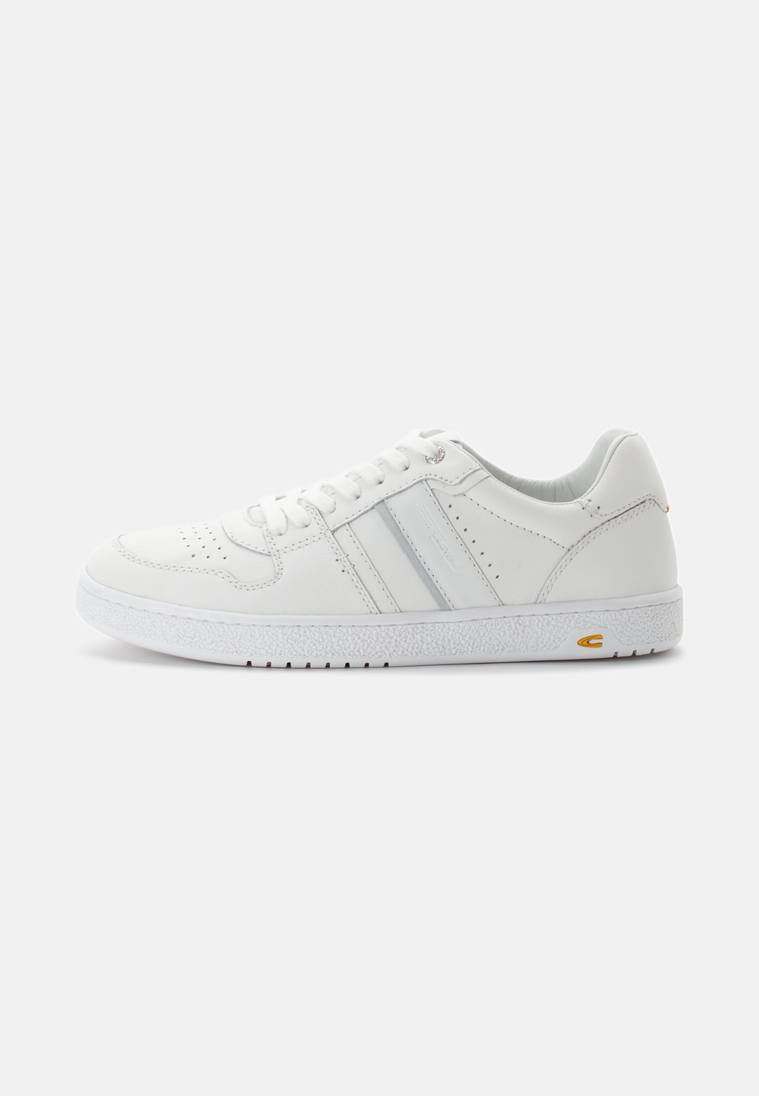 Men Sneakers made of smooth leather and suede White frontal front
