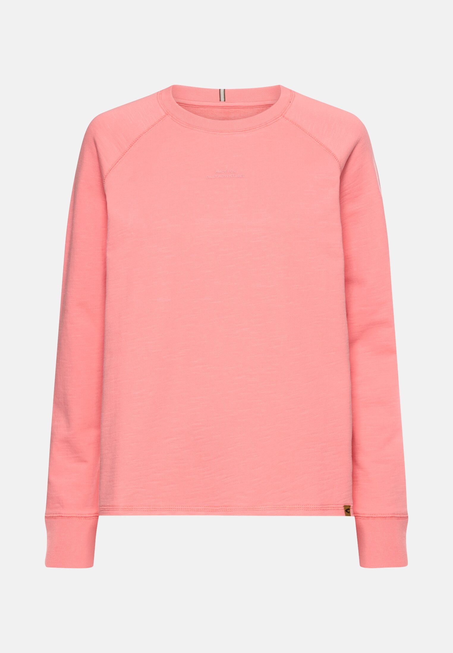 Damen Sweatshirt mit Raglanärmeln Beere frontal vorn
