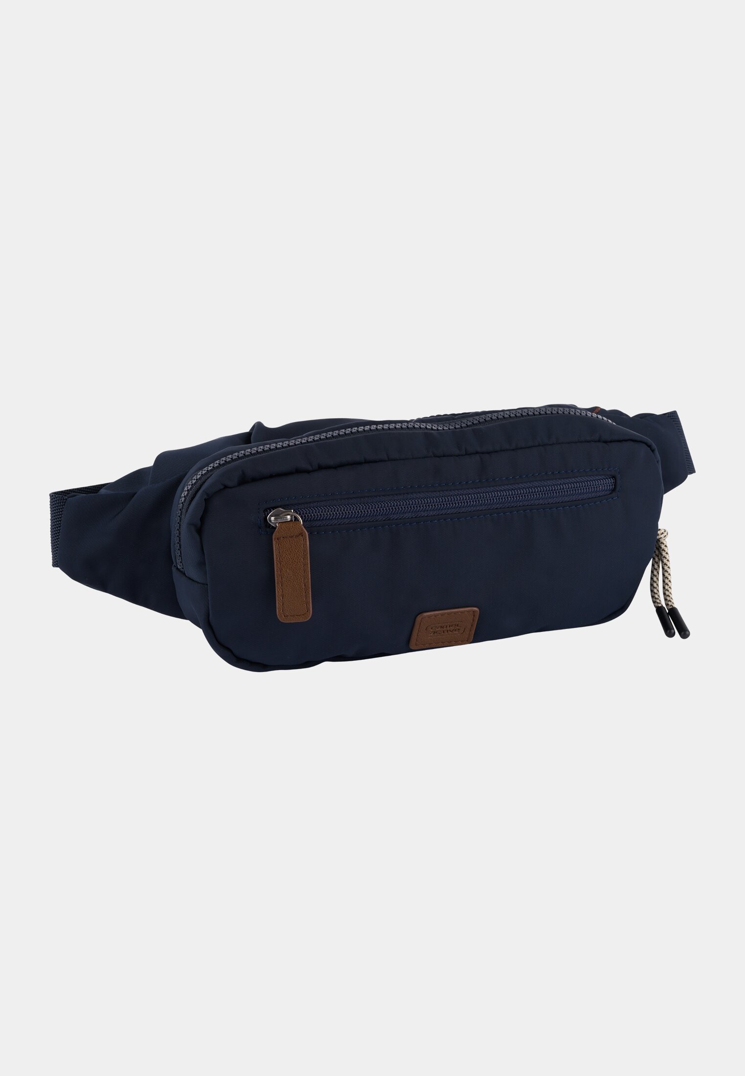 Damen AURUM Gürteltasche mit Reißverschlussfächern Dunkelblau frontal hinten