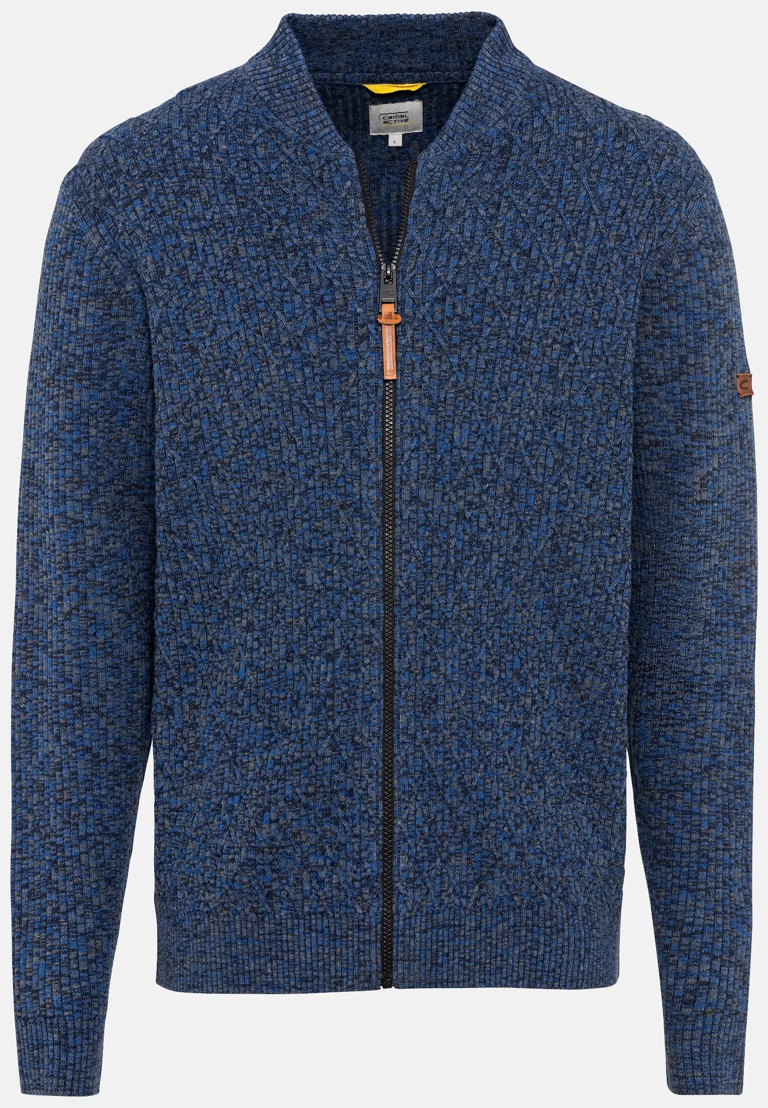 Cardigan for Men in blue camel active
