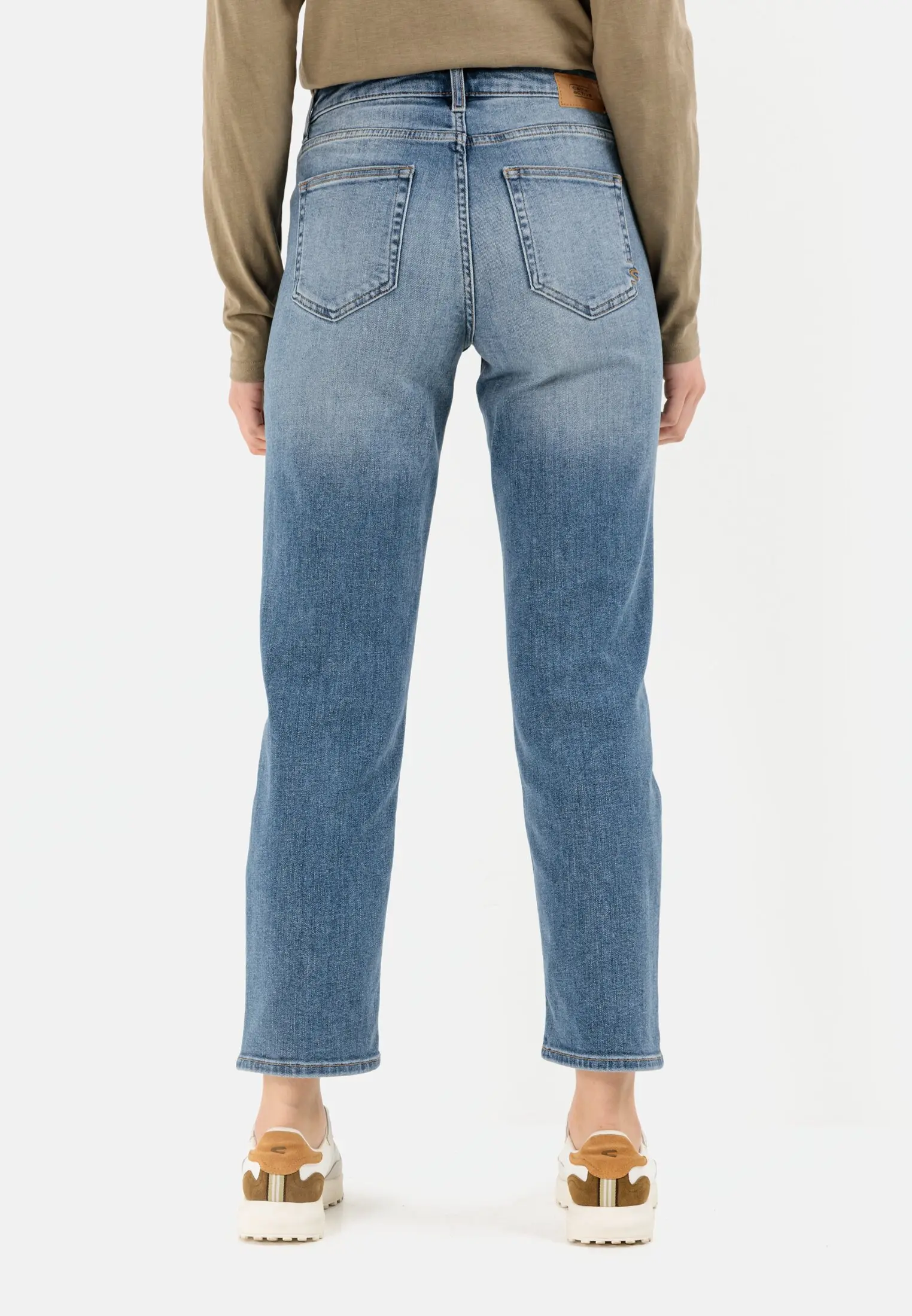 Cropped Jeans für Damen in Blau | 29/32 | camel active
