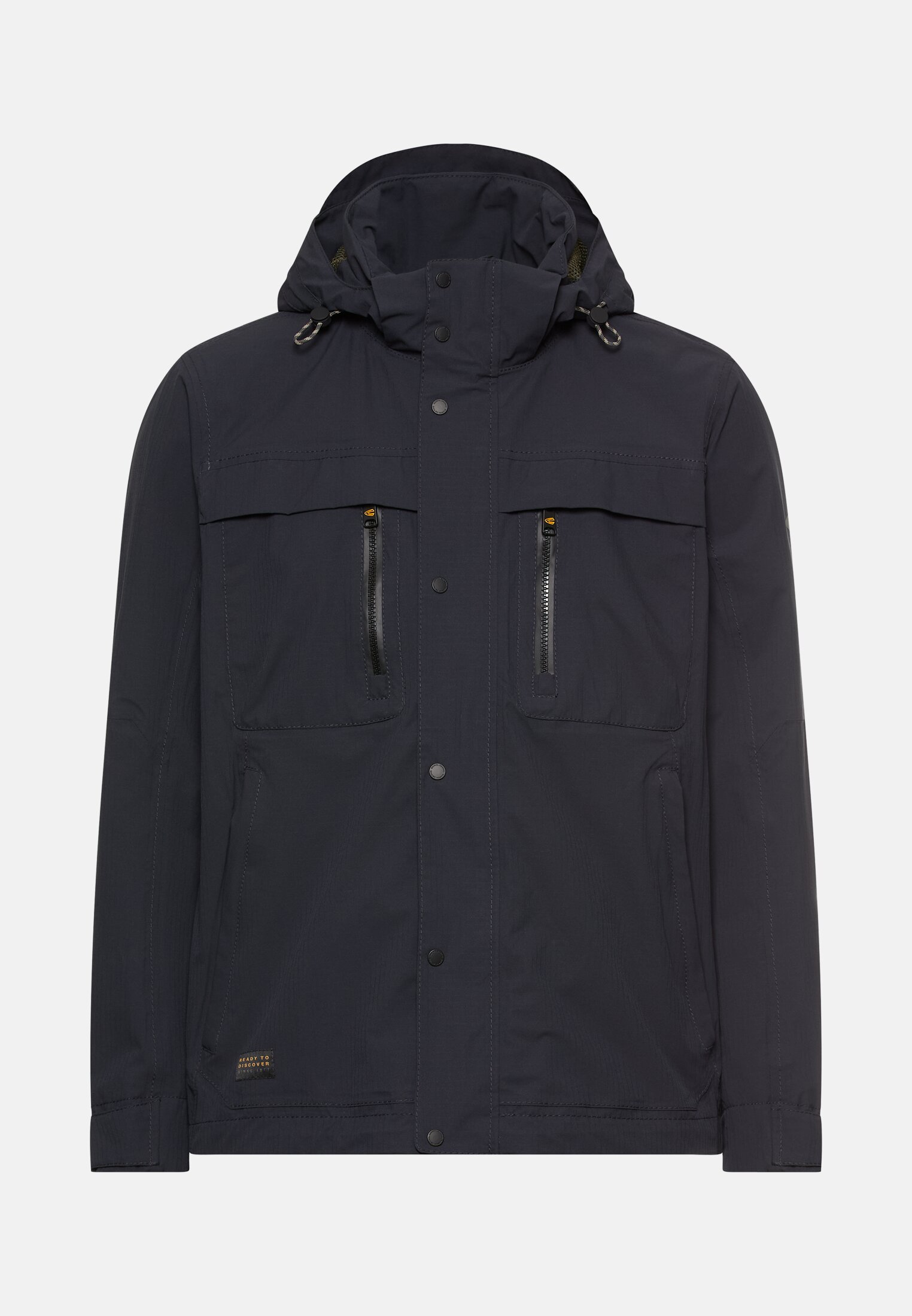 Herren teXXXactive® Blouson mit abnehmbarer Kapuze Dunkelblau frontal vorn