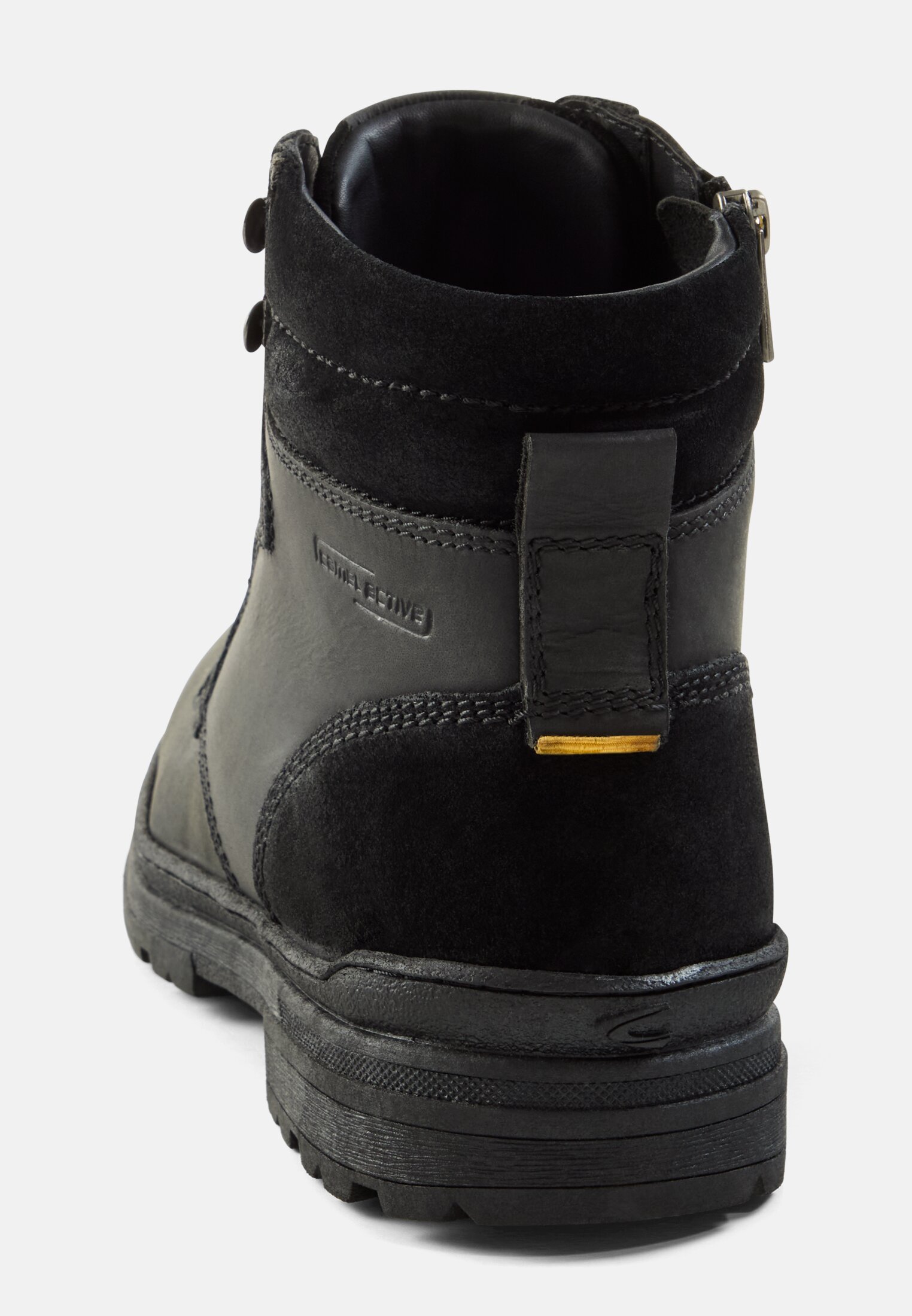 MI_53KTF06-0440-100_3G-00 Men Lace-up boot with warm lining Black front close