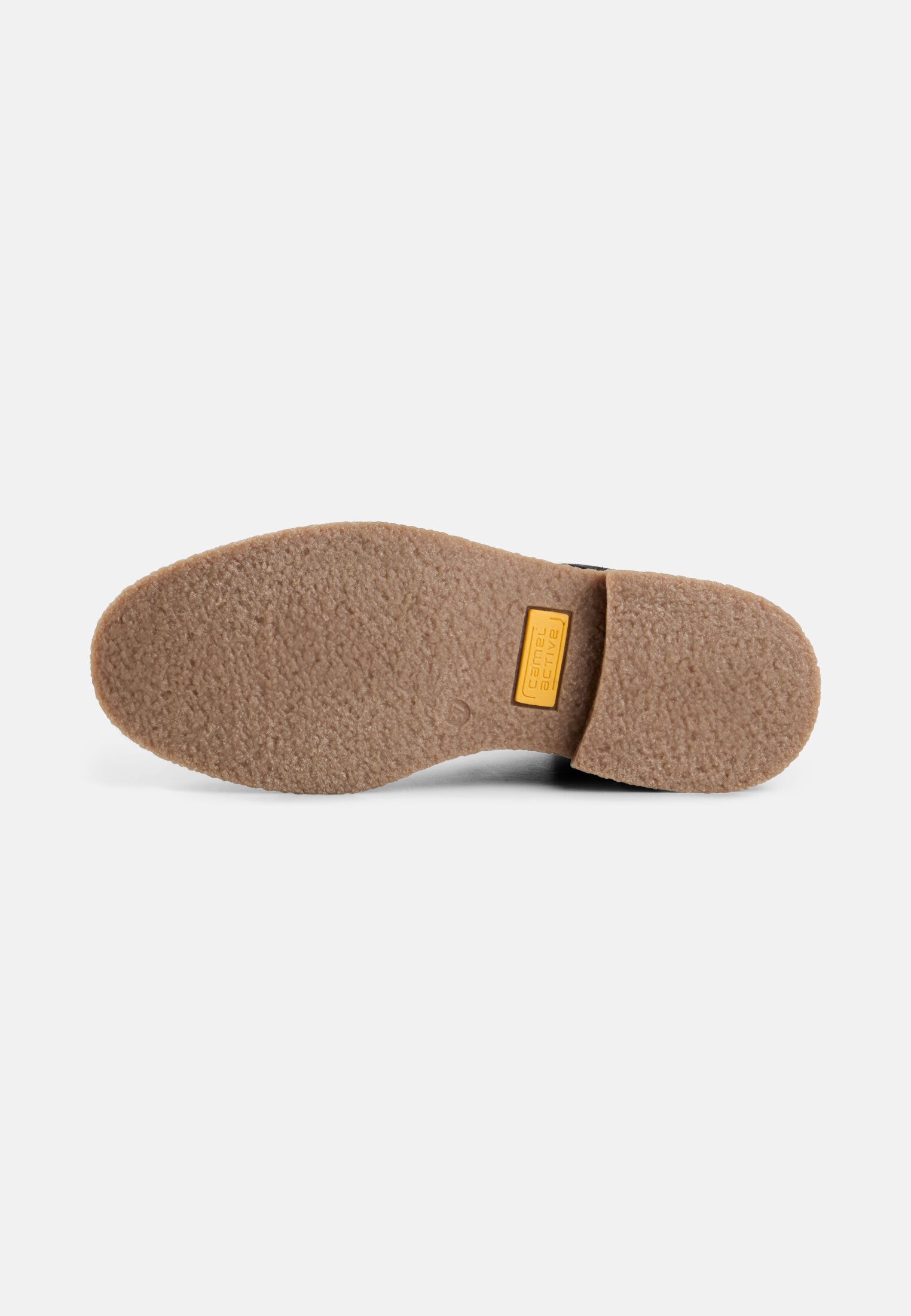 Damen Stiefelette aus echtem Leder Schwarz hinten nah