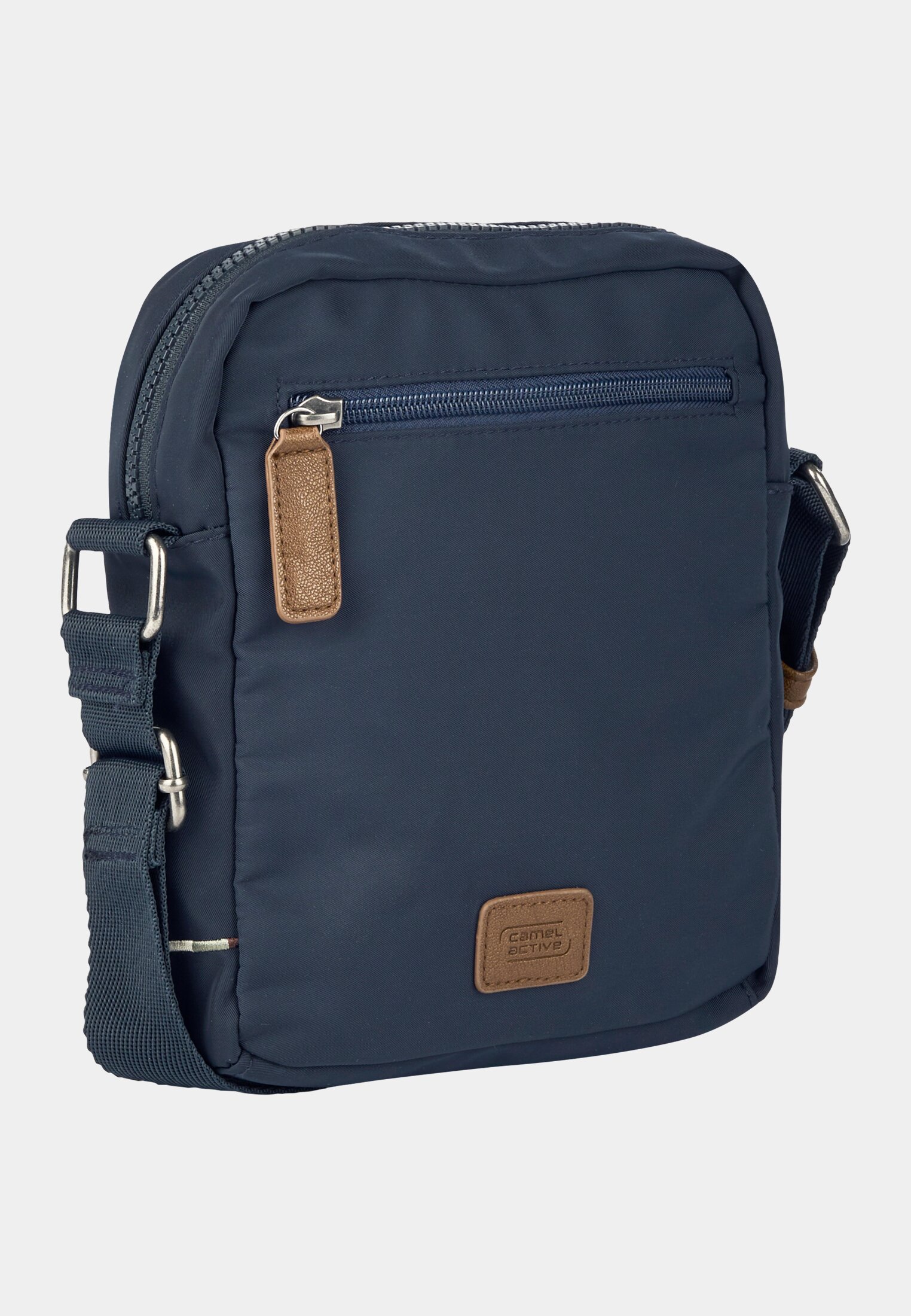 Vrouwen AURUM heuptasje met verstelbare riem Donkerblauw frontaal achter