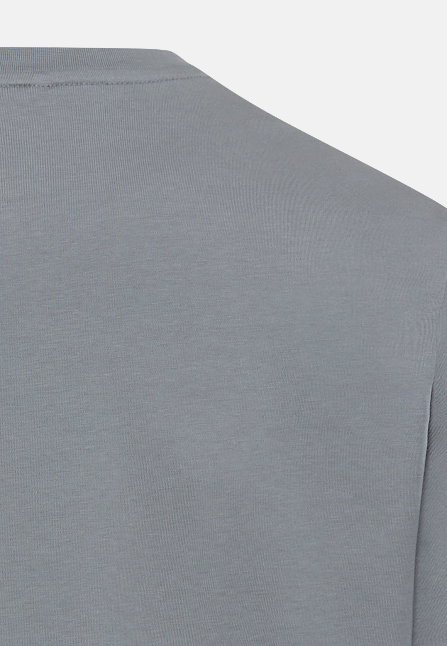 Men fleXXXactive® T-shirt with crew neck Stormy close back