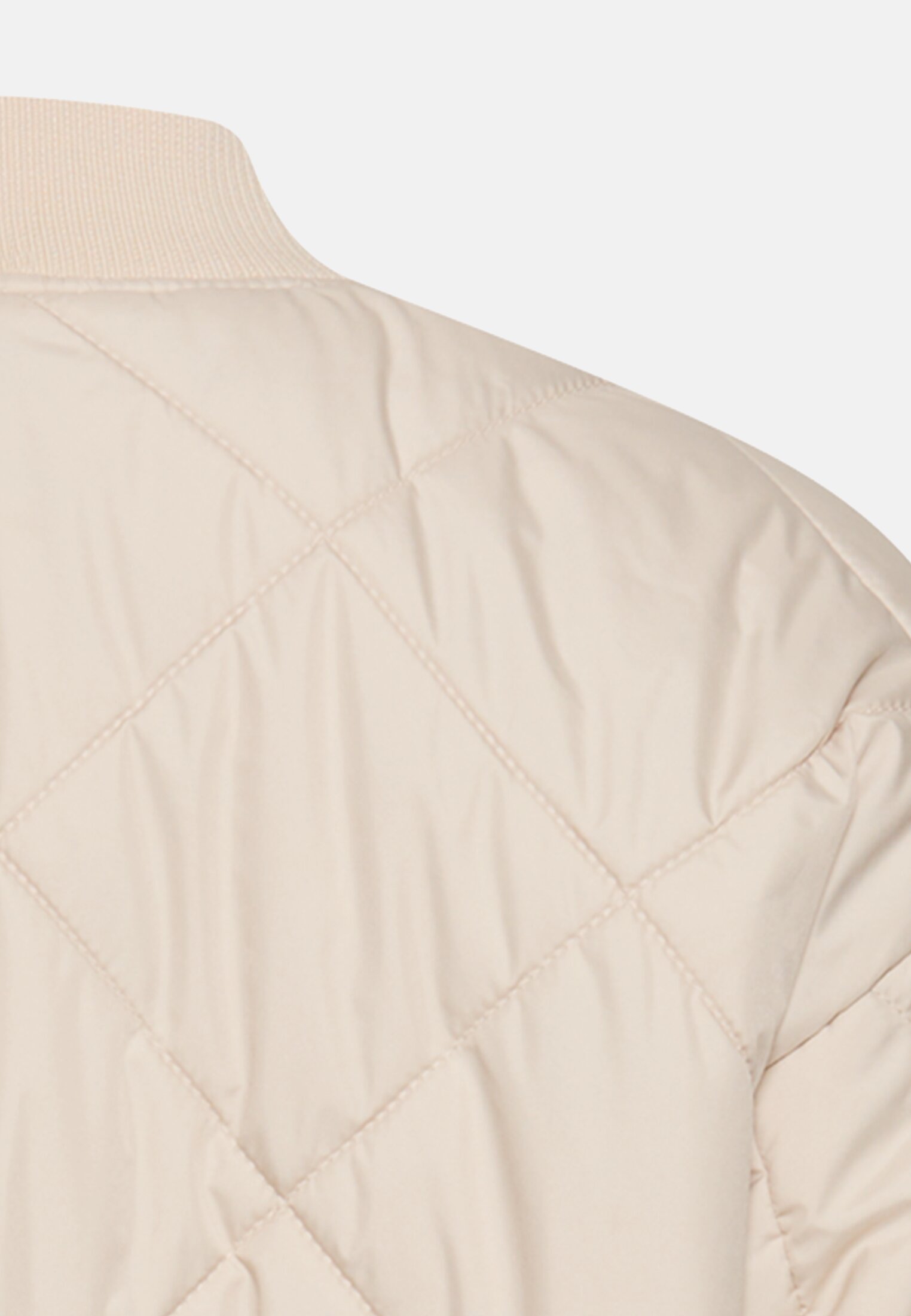 Women Oversized bomber jacket with printed lining Oats close back