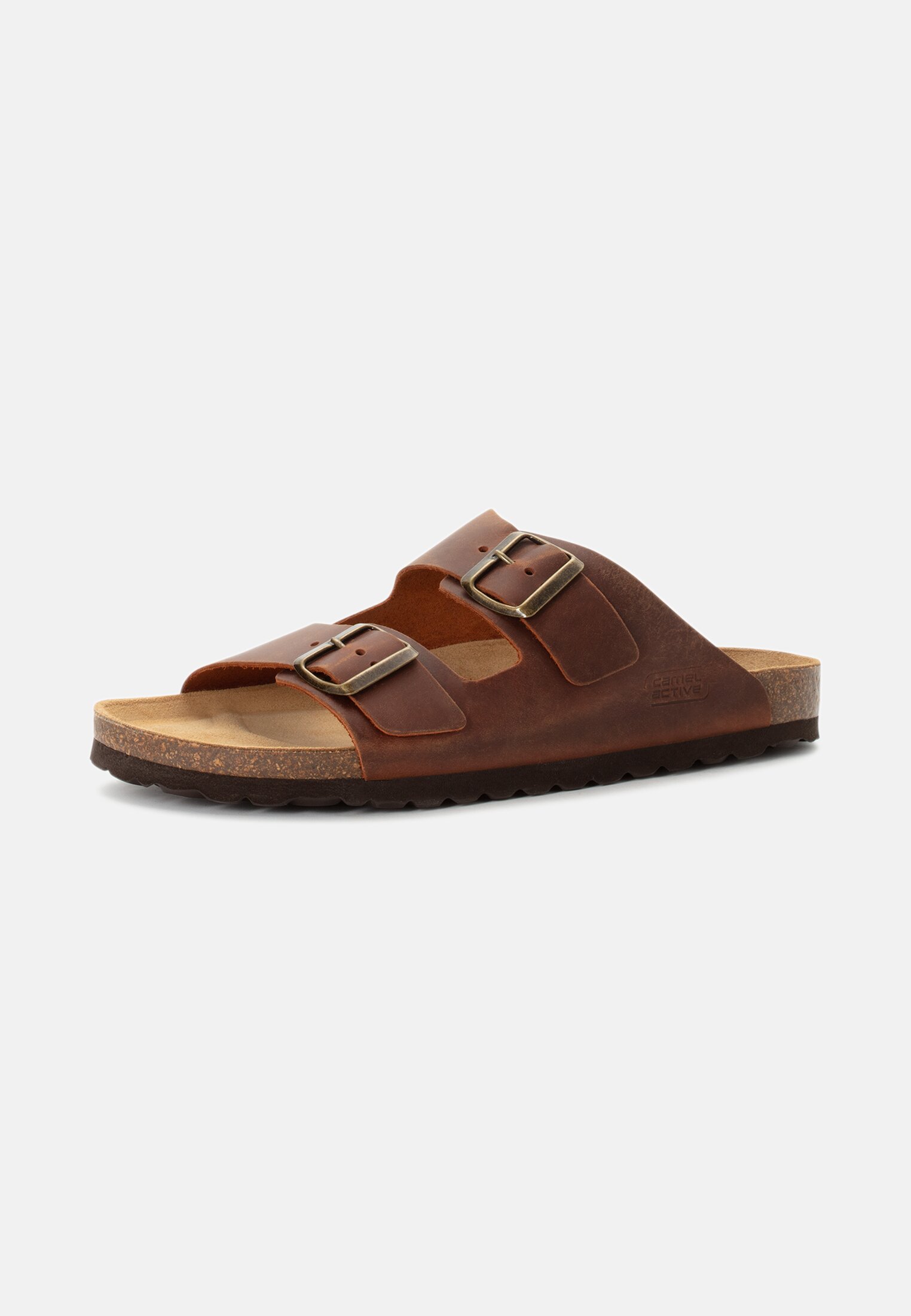 MI_54BOA01-0400-400_2G-00 Herren Sandalen aus Rindsleder Braun frontal hinten