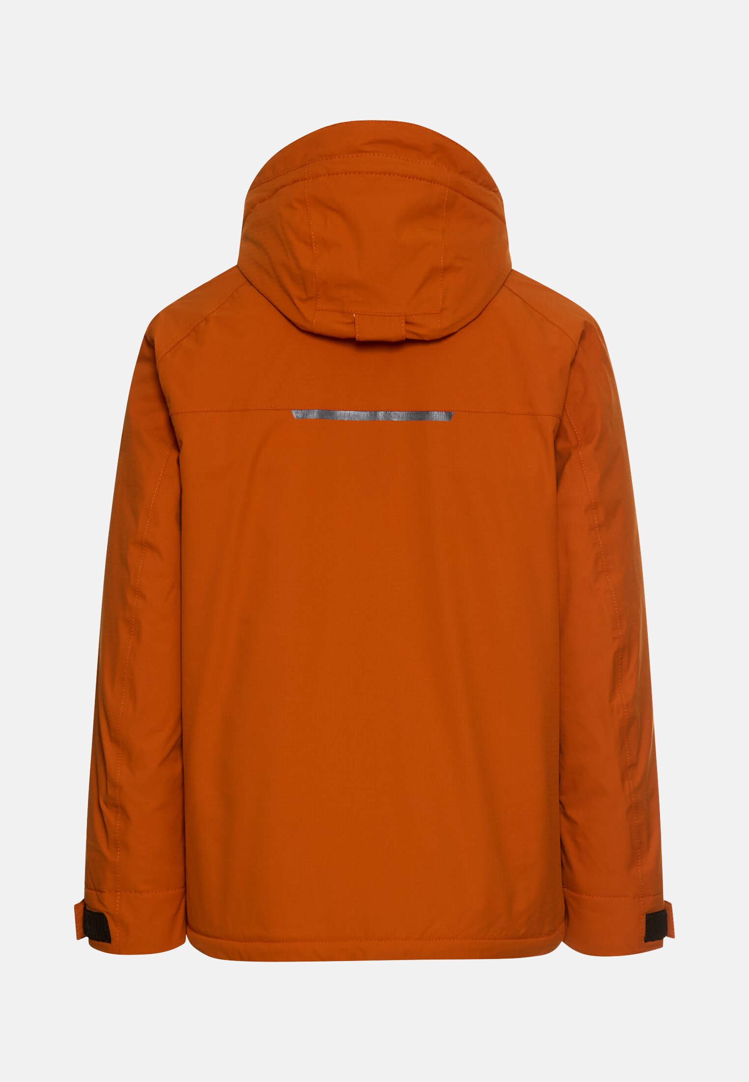 Men teXXXactive® jacket with removable hood Cinnamon frontal back