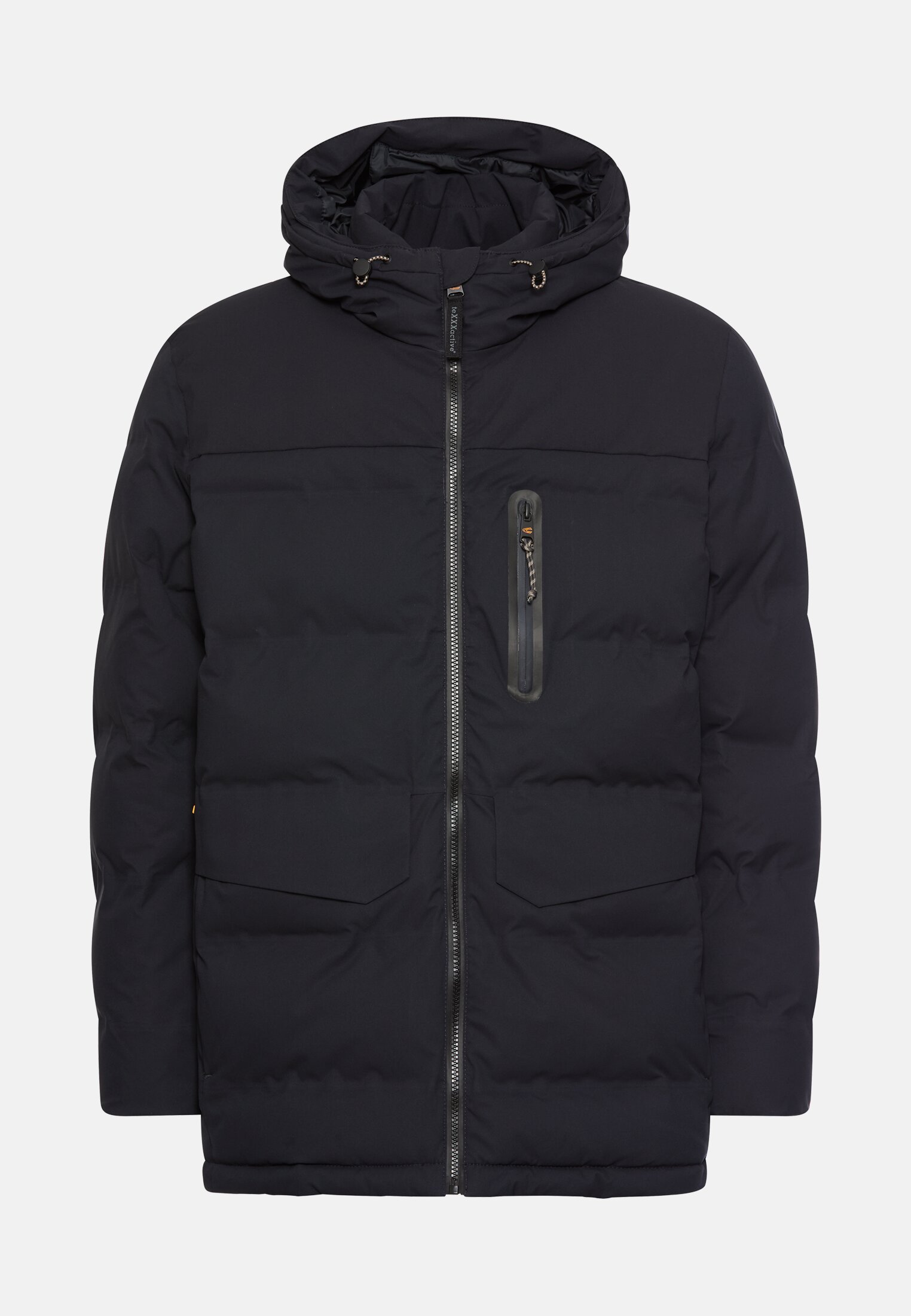 Herren teXXXactive® Funktionsjacke mit versiegelten Nähten Dunkelblau frontal vorn