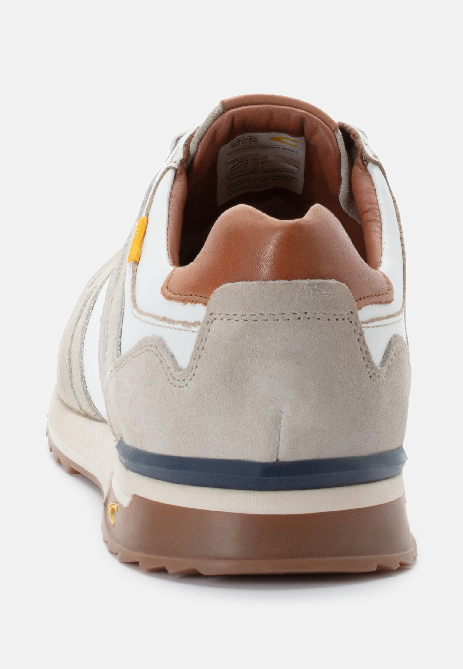 MI_54ALA01-0201-513_3G-00 Men Oxford lace-up shoes made from leather White-Brown front close