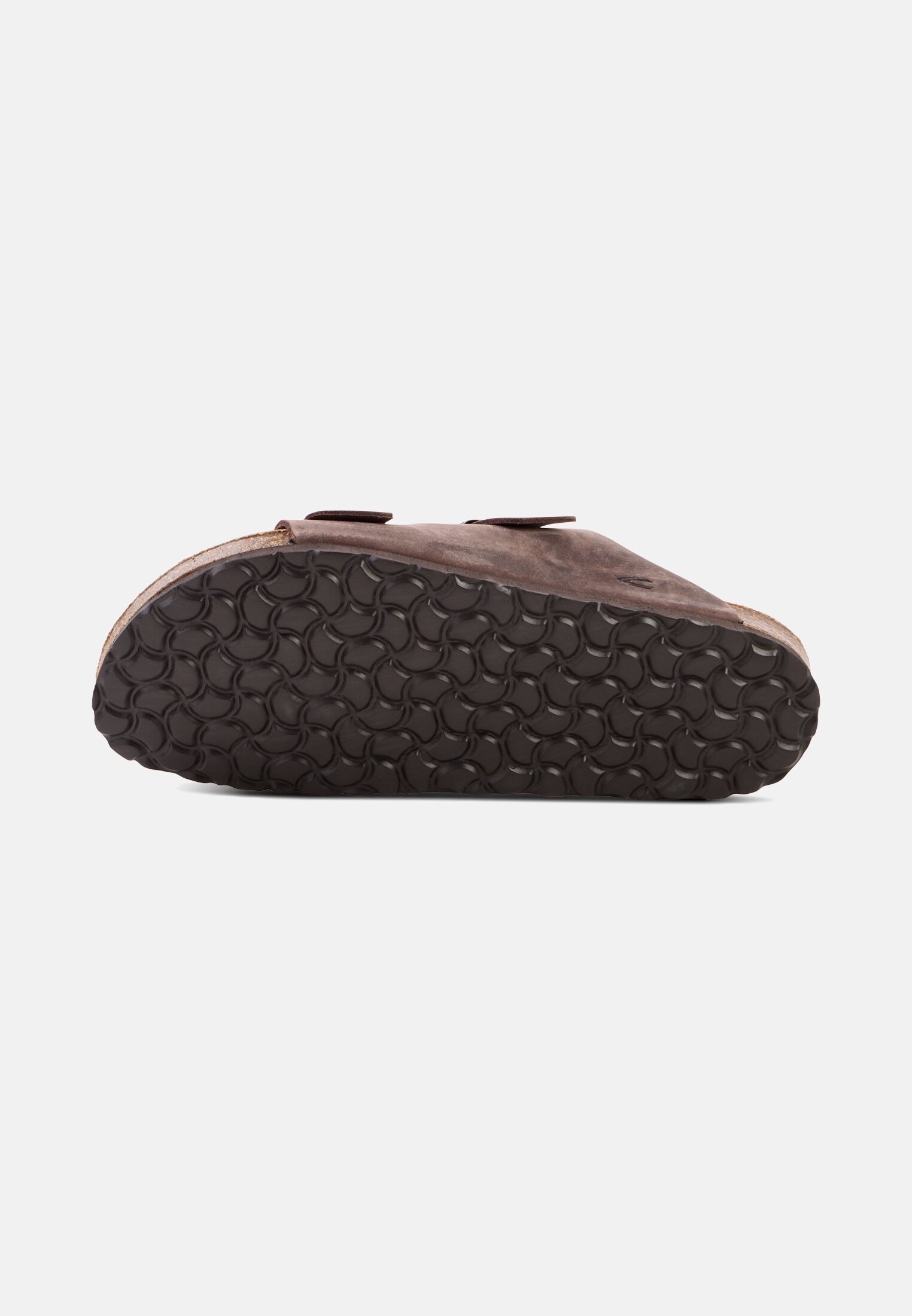 Men Sandals made of cowhide leather close back