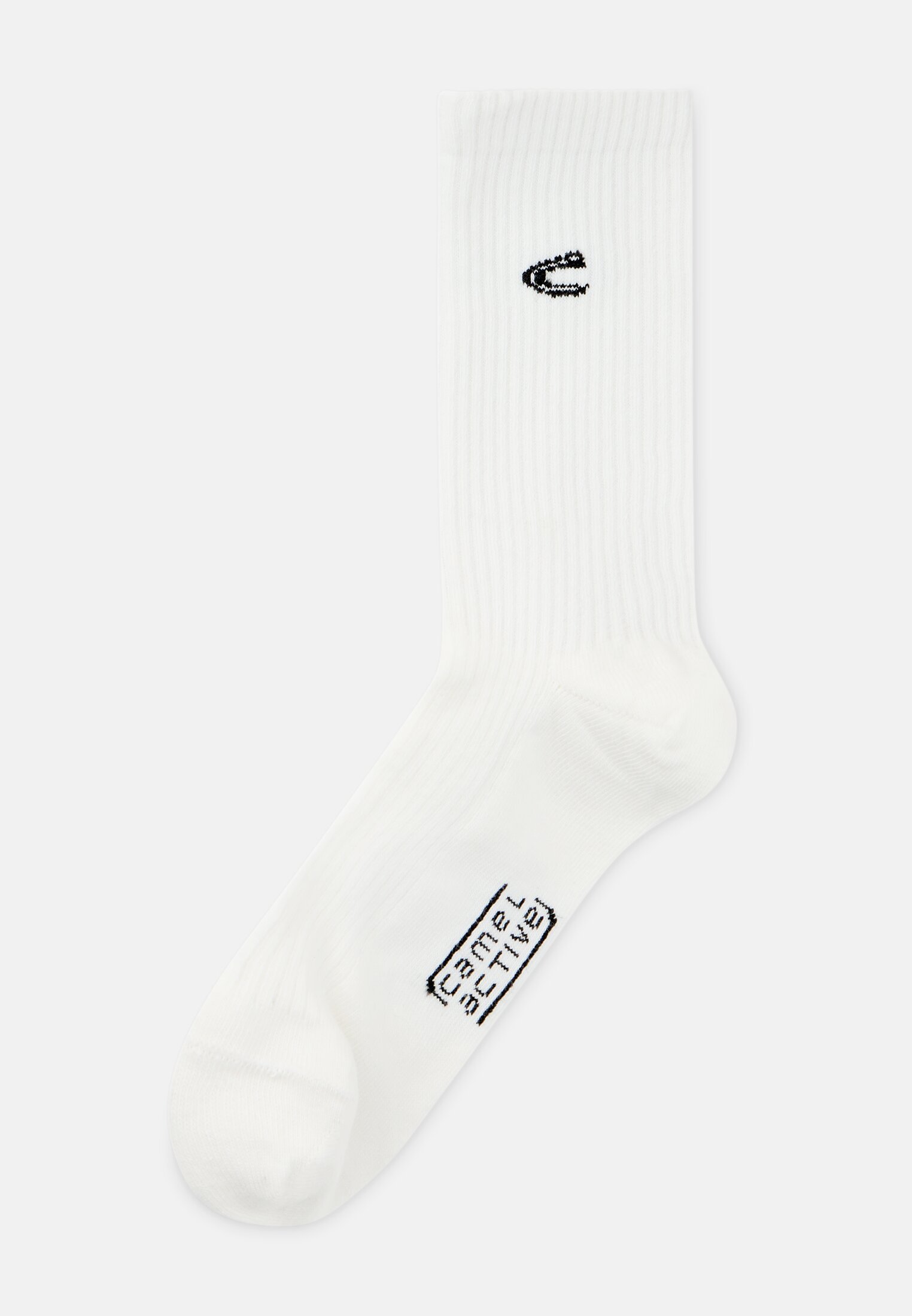 Men Pairs of socks in a pack of six made from a cotton blend White frontal front