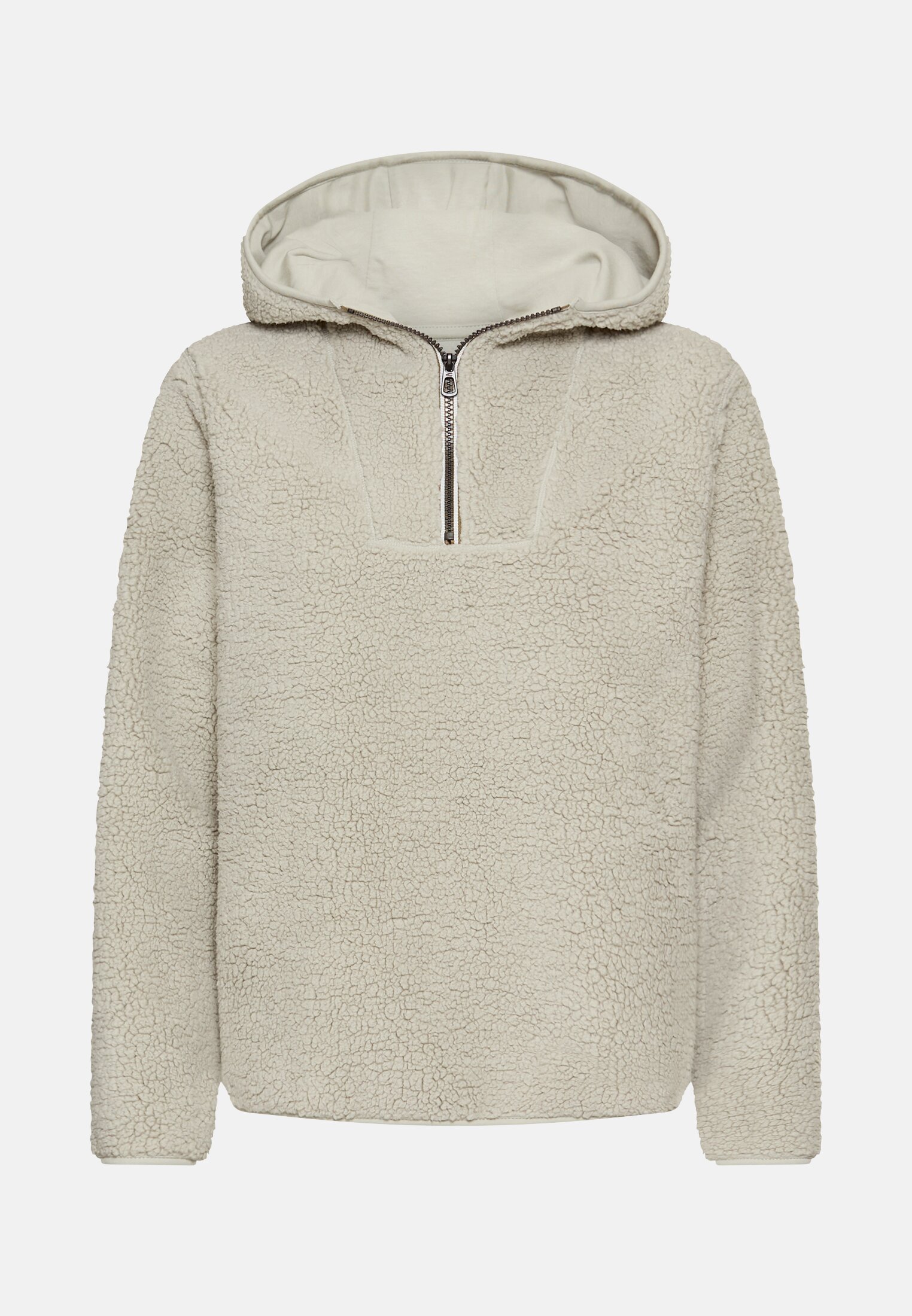 Damen Sweatshirt mit Kapuze Eukalyptus frontal vorn