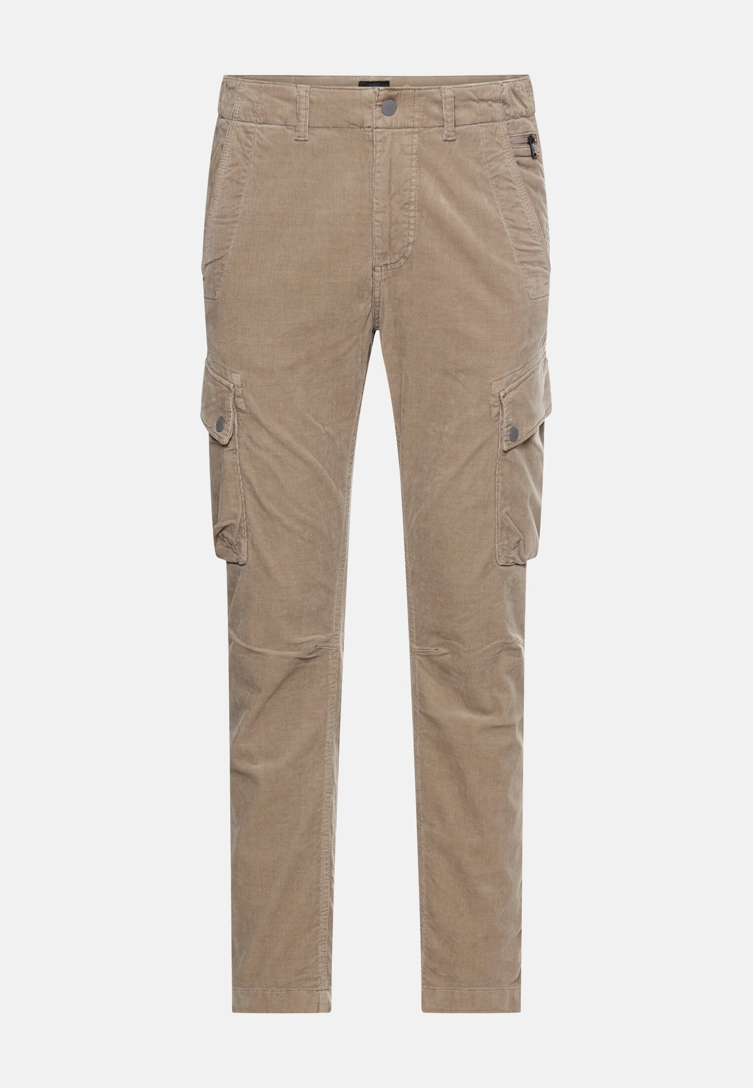 Herren Regular Fit Cargo-Hose Steingrau frontal vorn