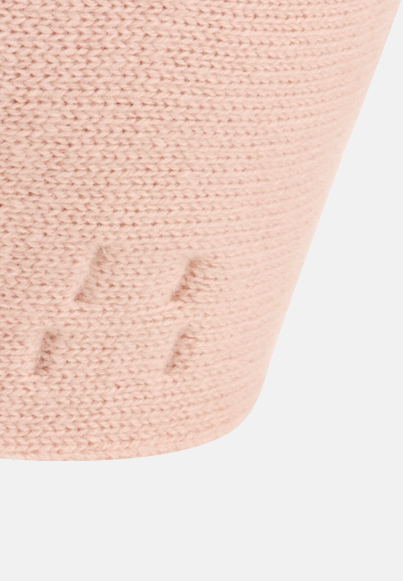 Women Headband made of pure cashmere Rose close back