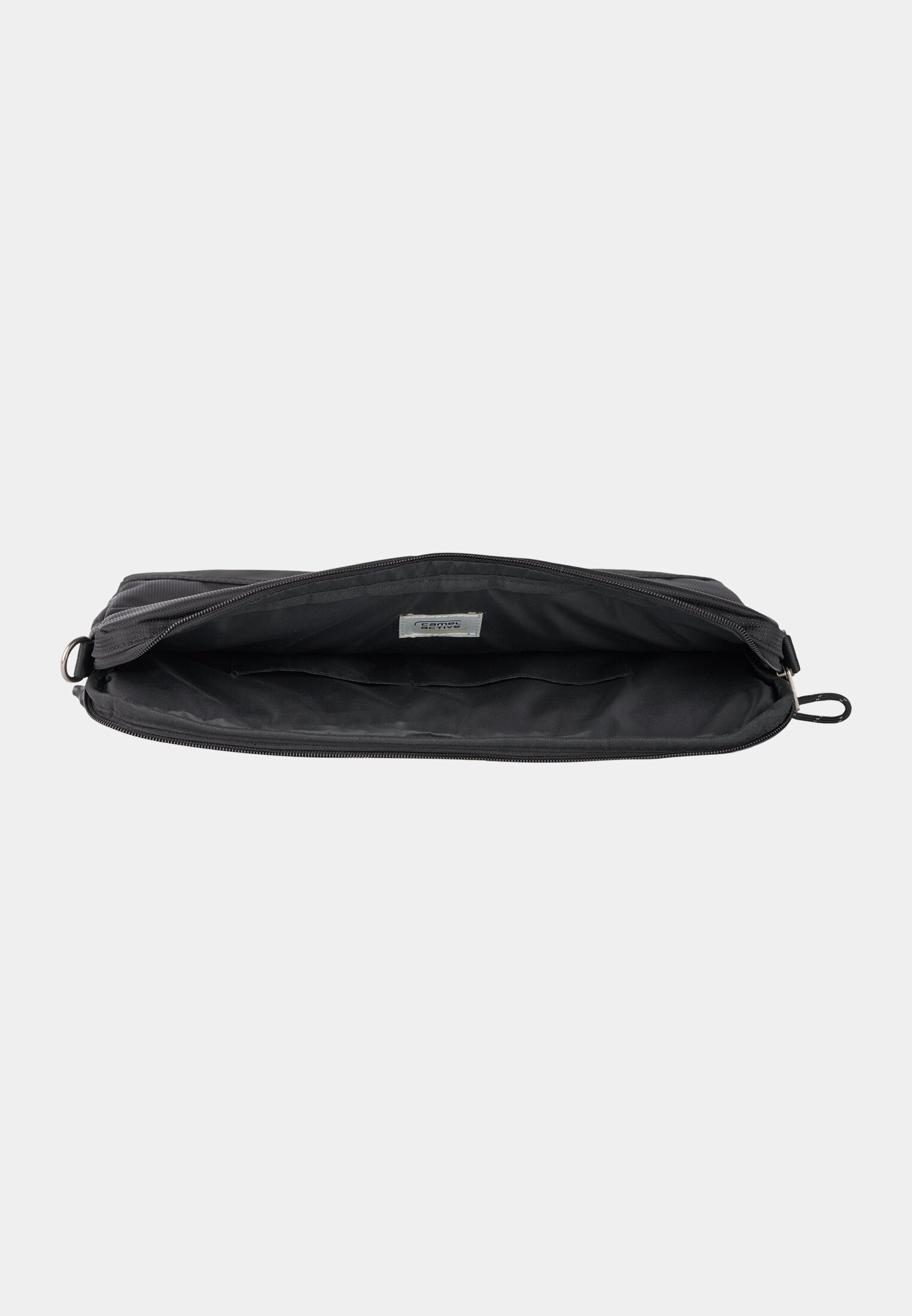 Herren CONNECT Laptoptasche mit Handyfach Schwarz vorne nah