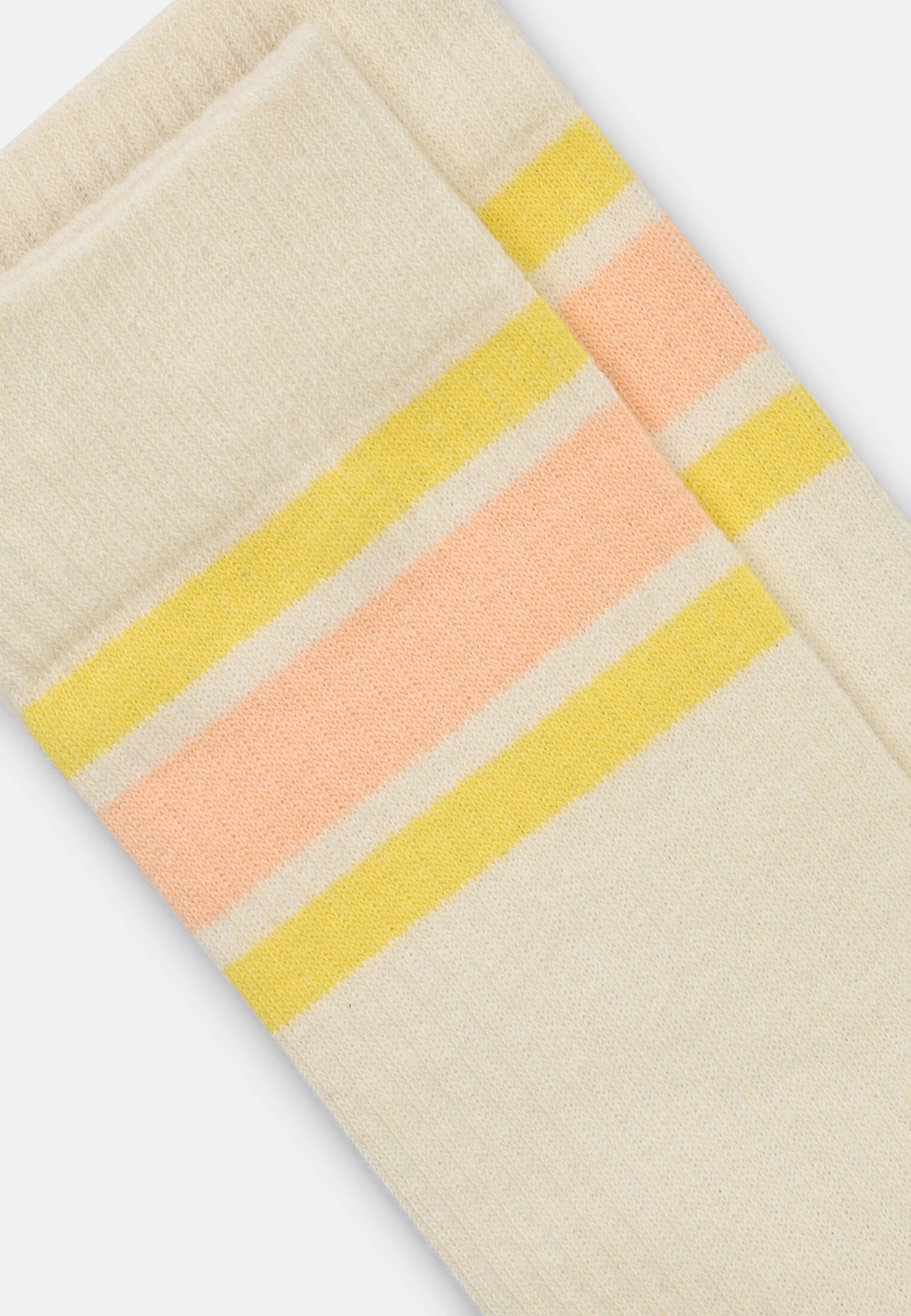 Women Pairs of socks in a pack of two made from a cotton blend Beige close back