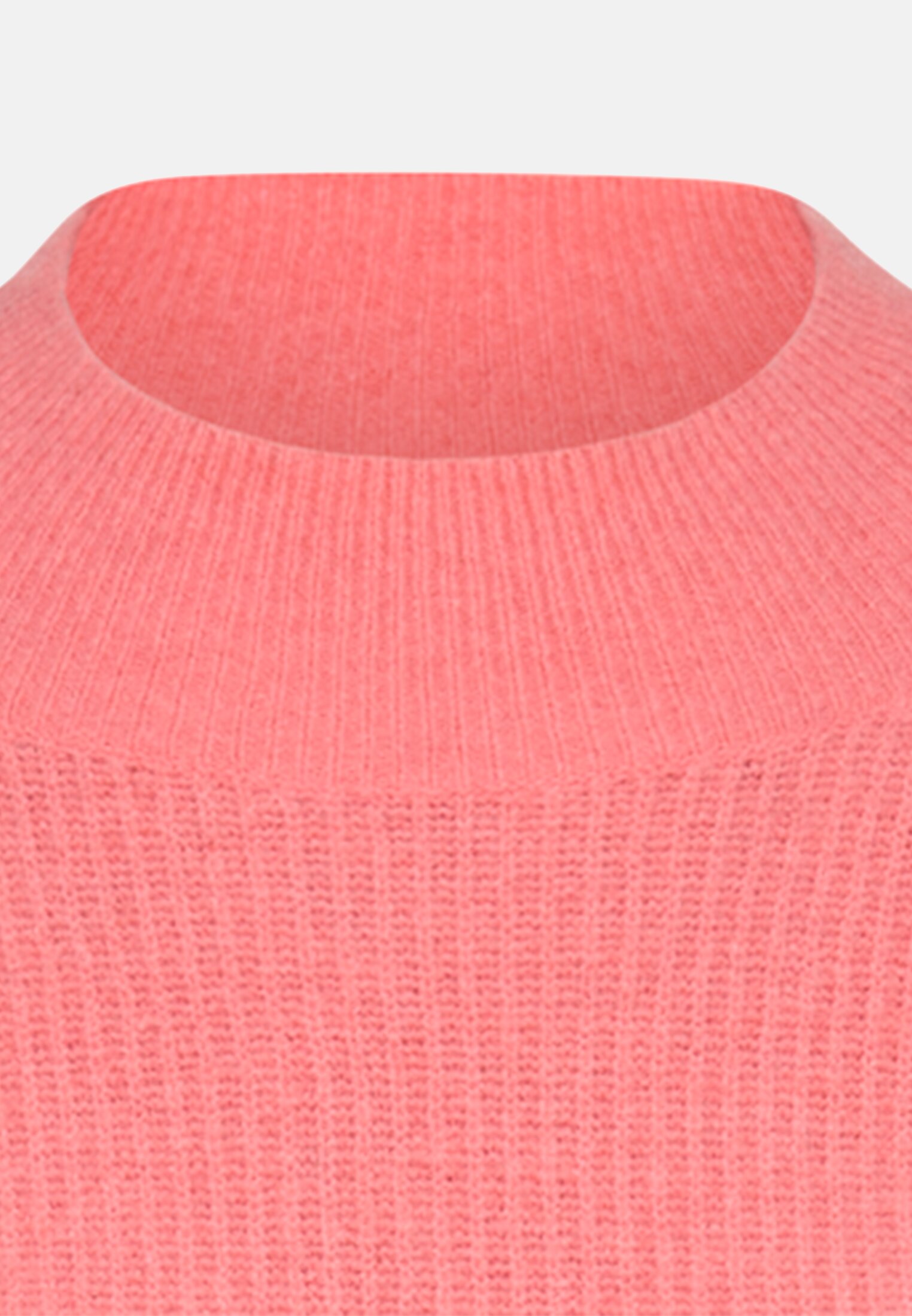 Damen Strickpullover mit Raglanärmeln Beere vorne nah