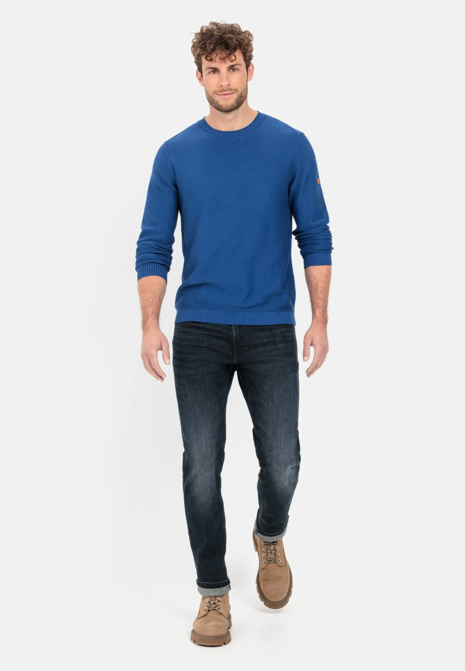 Strickpullover für Herren in Blau | M | camel active