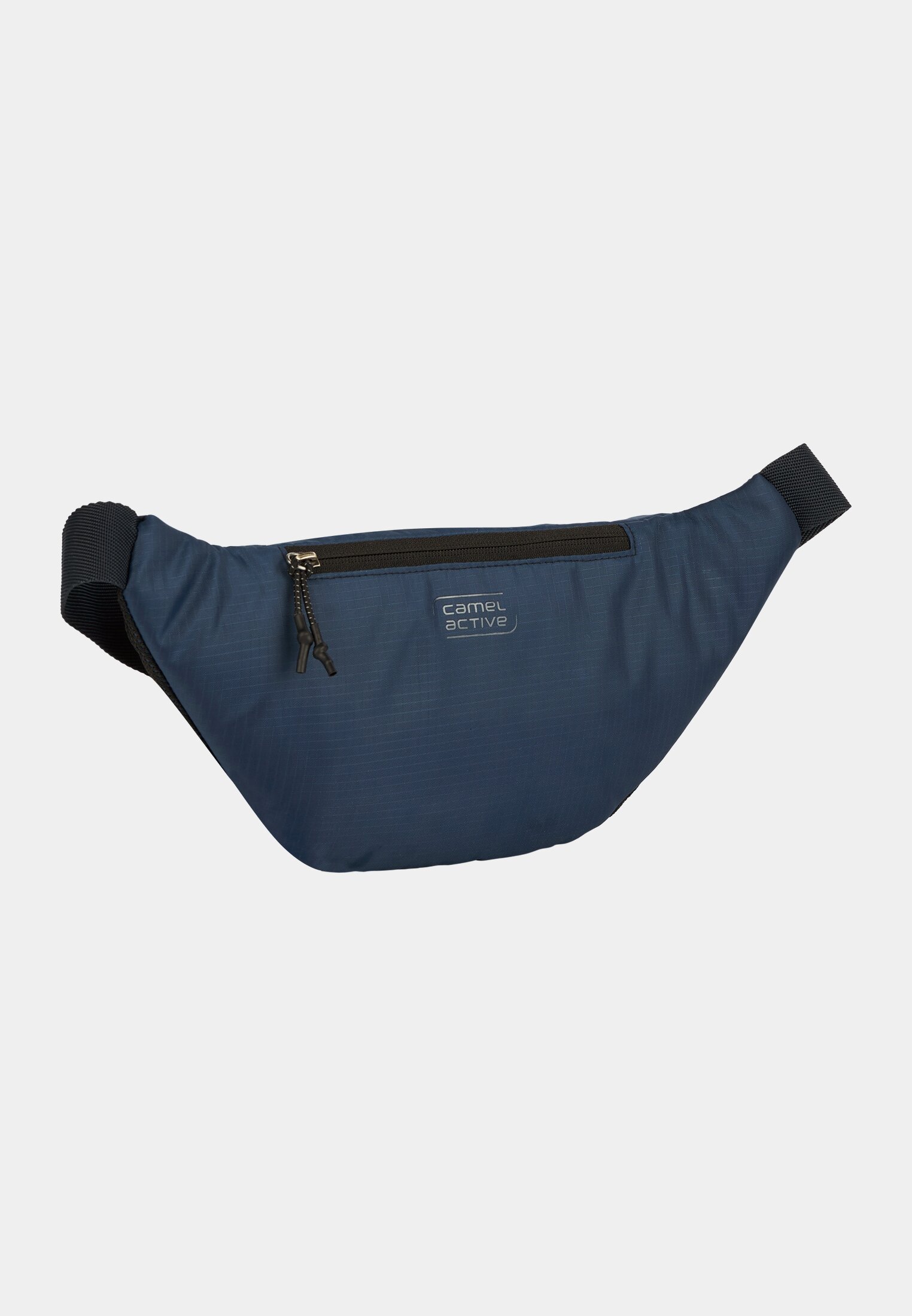 Men Shores belt bag with reflective details Blue frontal back