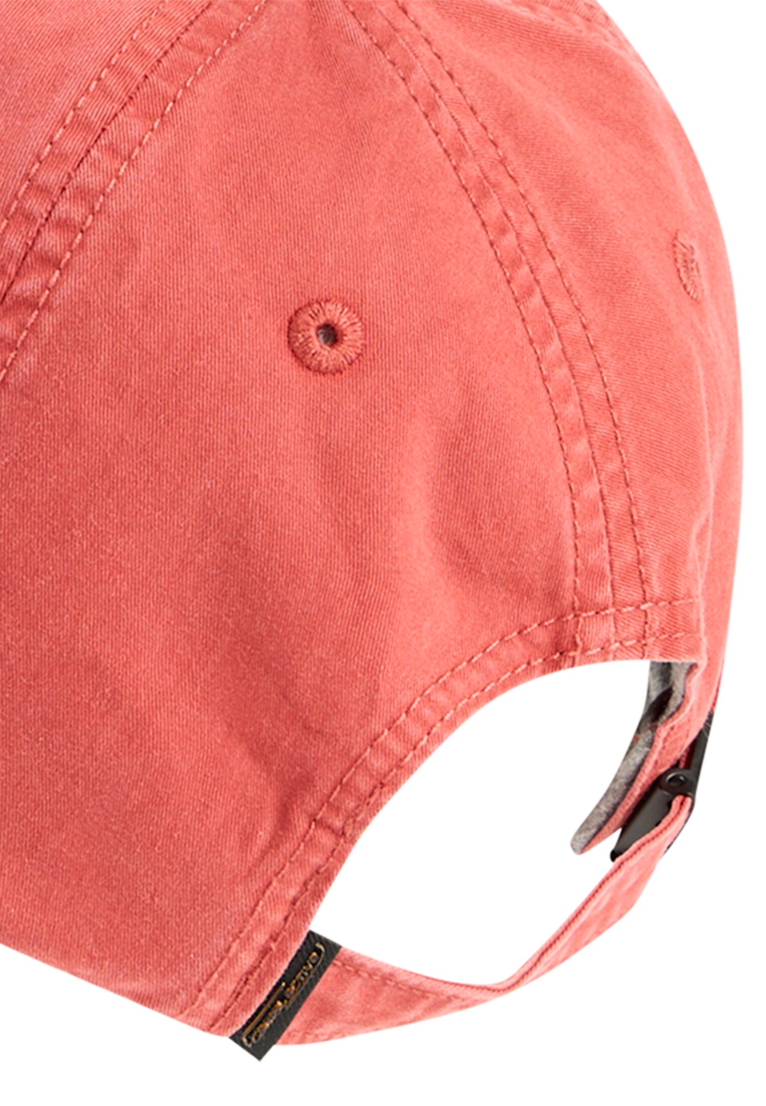 Cap made of pure cotton Red close back