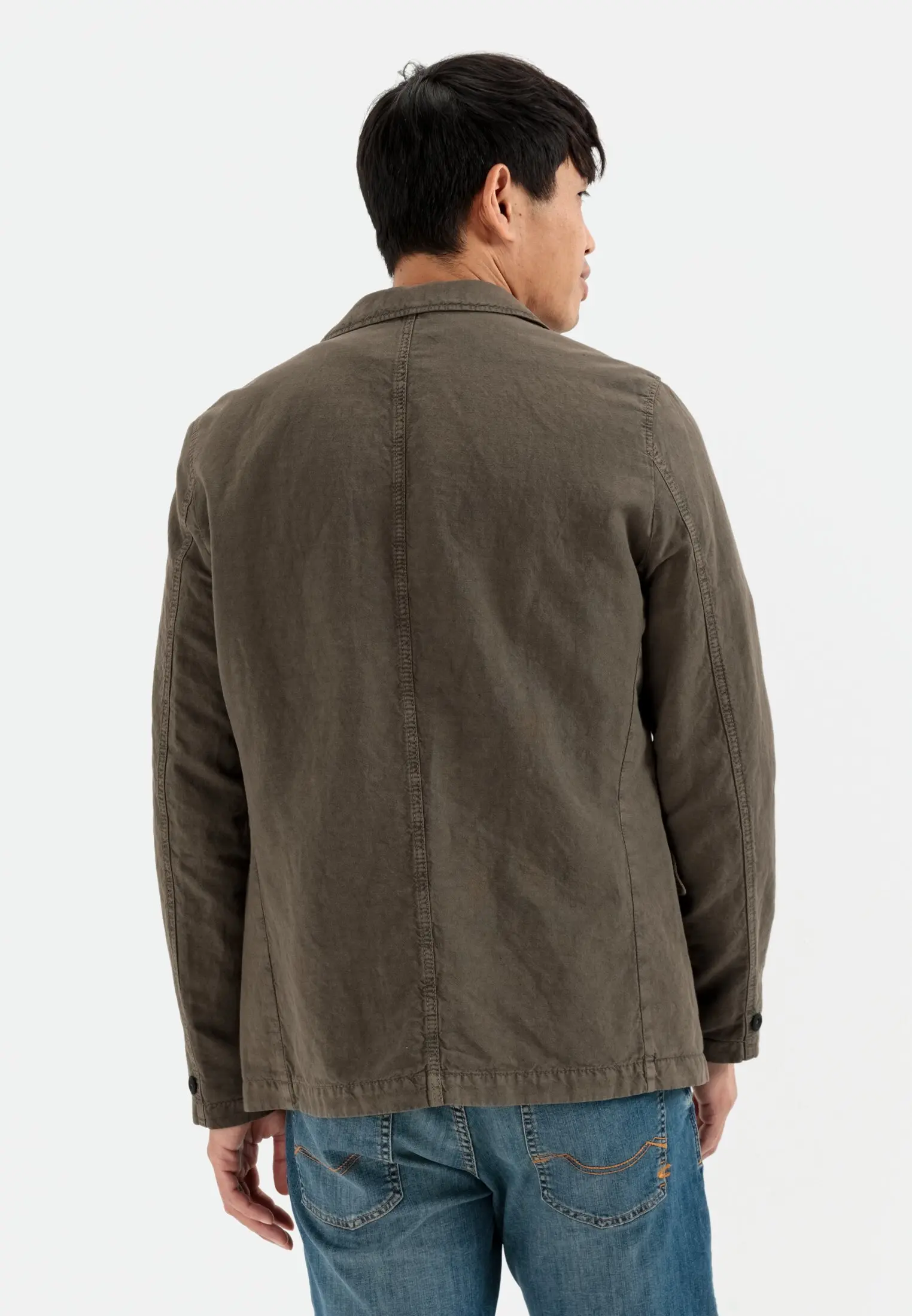 Jacket for Men in olive camel active