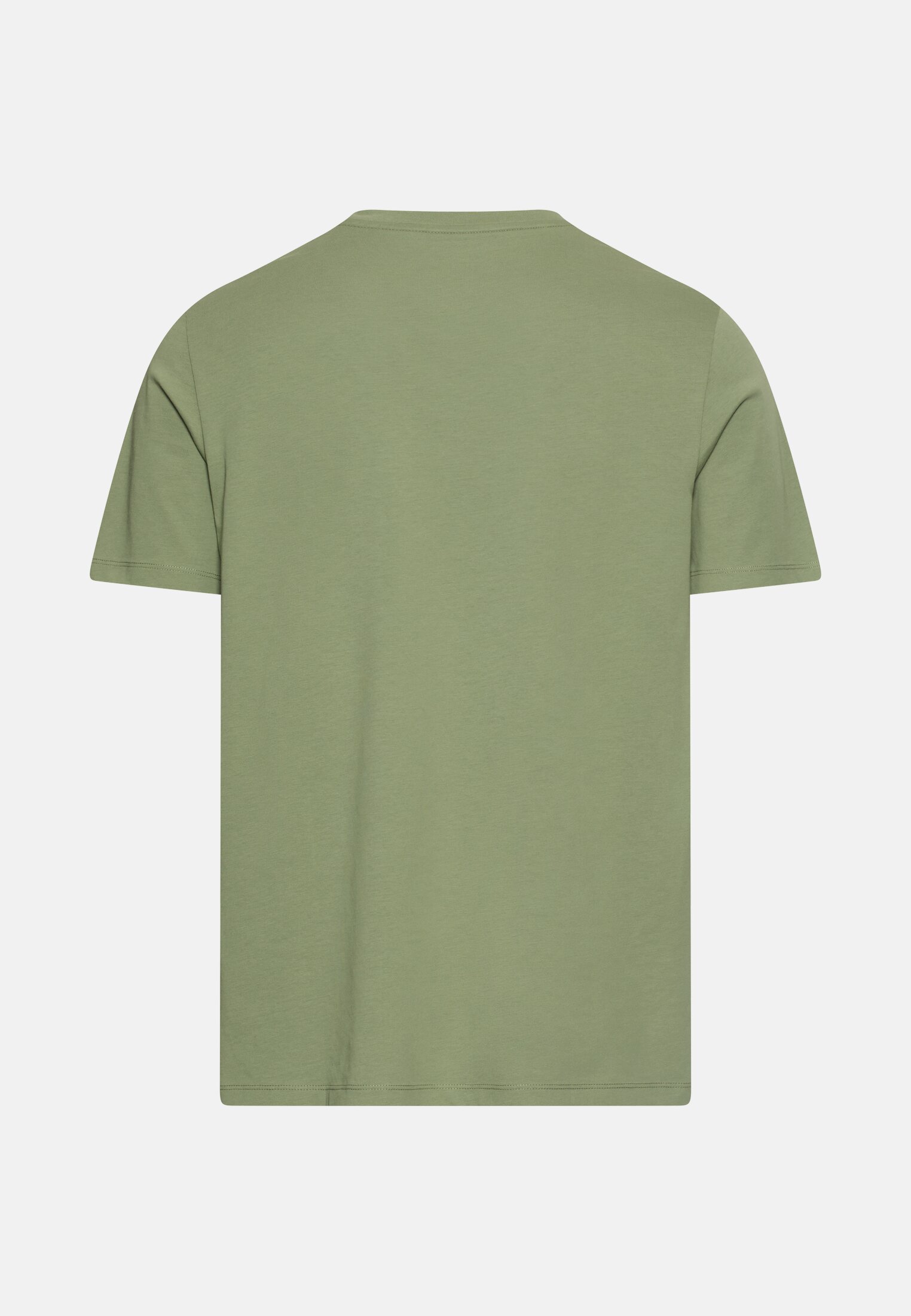 Herren fleXXXactive© T-Shirt mit 4-Wege-Stretch Blattgrün frontal hinten