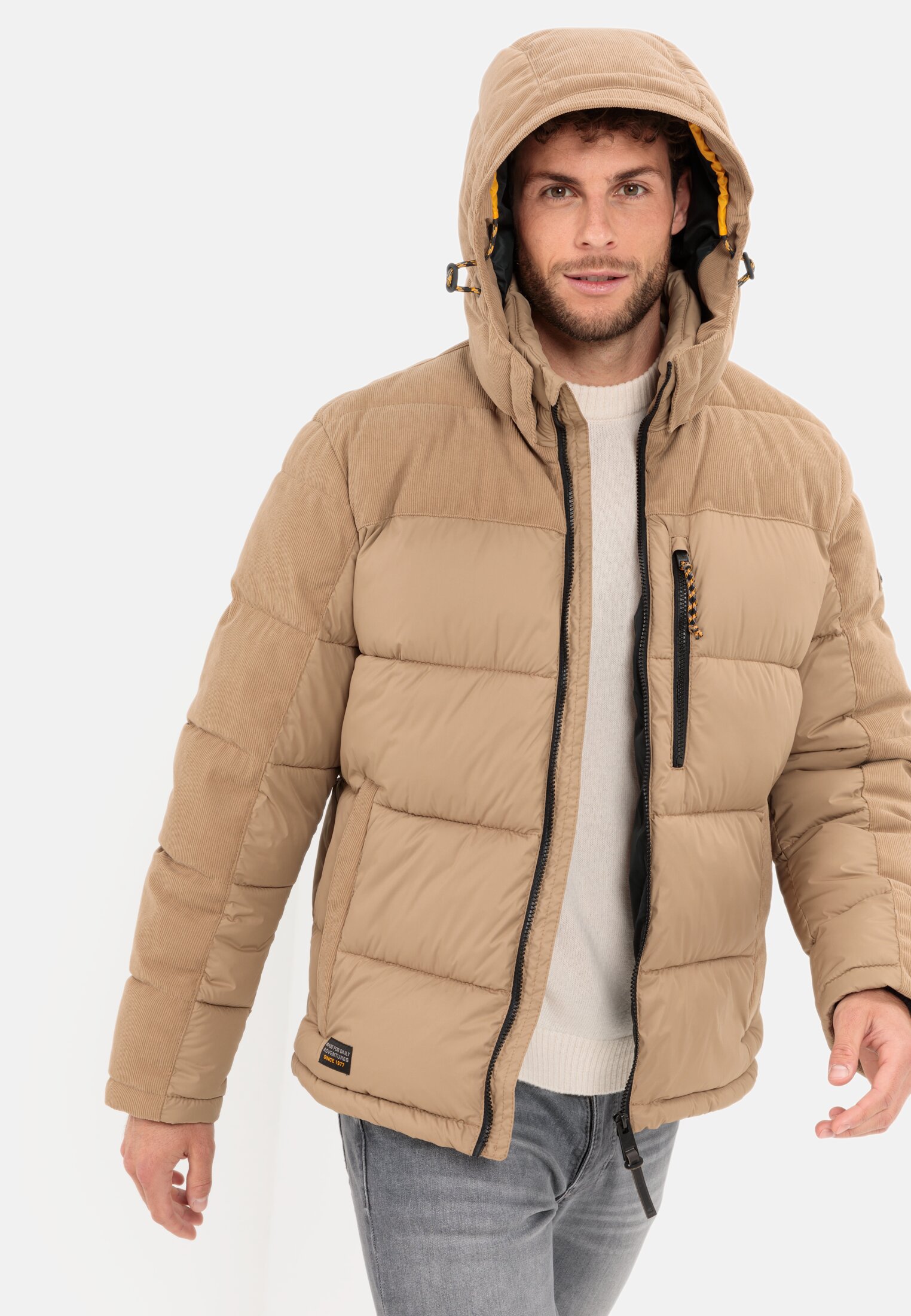 Steppjacke für Herren in Beige | 50 | camel active