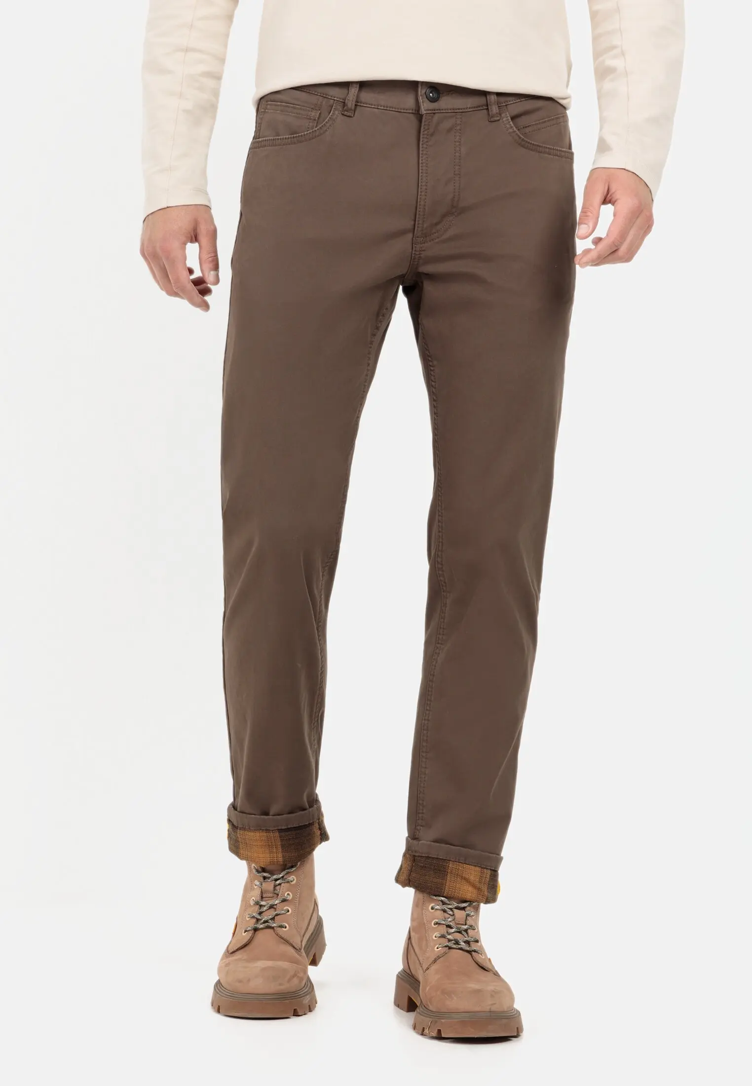 Regular Fit für Herren in Khaki | 38/36 | camel active