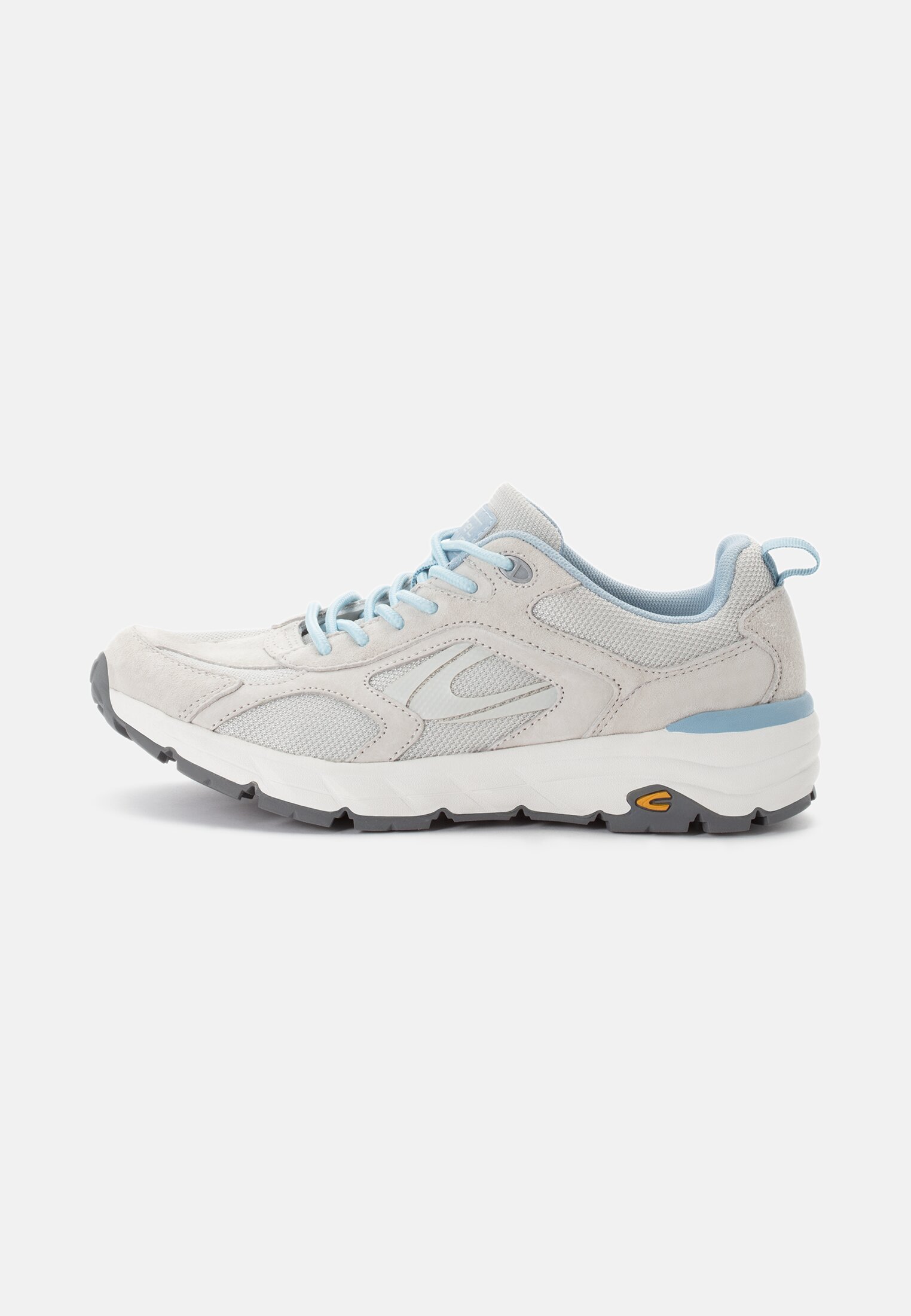 Women Sneakers made of nubuck leather Light Blue frontal front