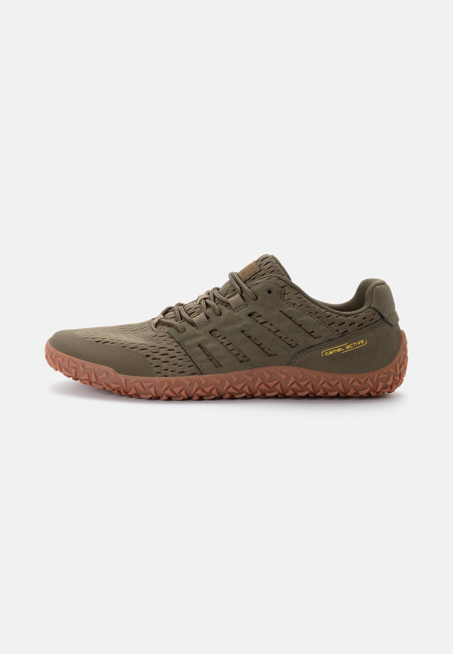 Men Sneakers with a flexible sole Green frontal front