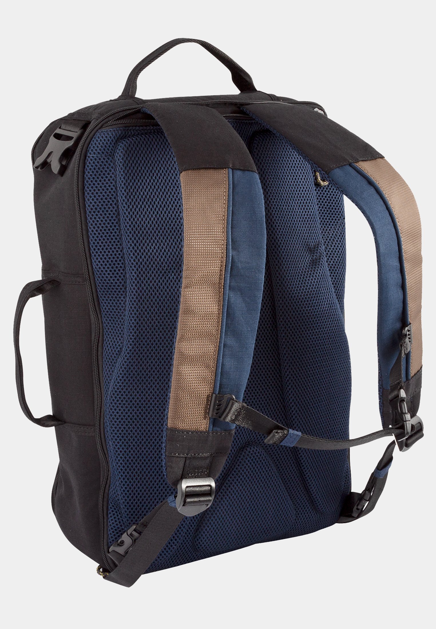 Herren Taschen Rucksäcke Kiton Rucksack aus Mesh mit Logo in Blau für Herren 