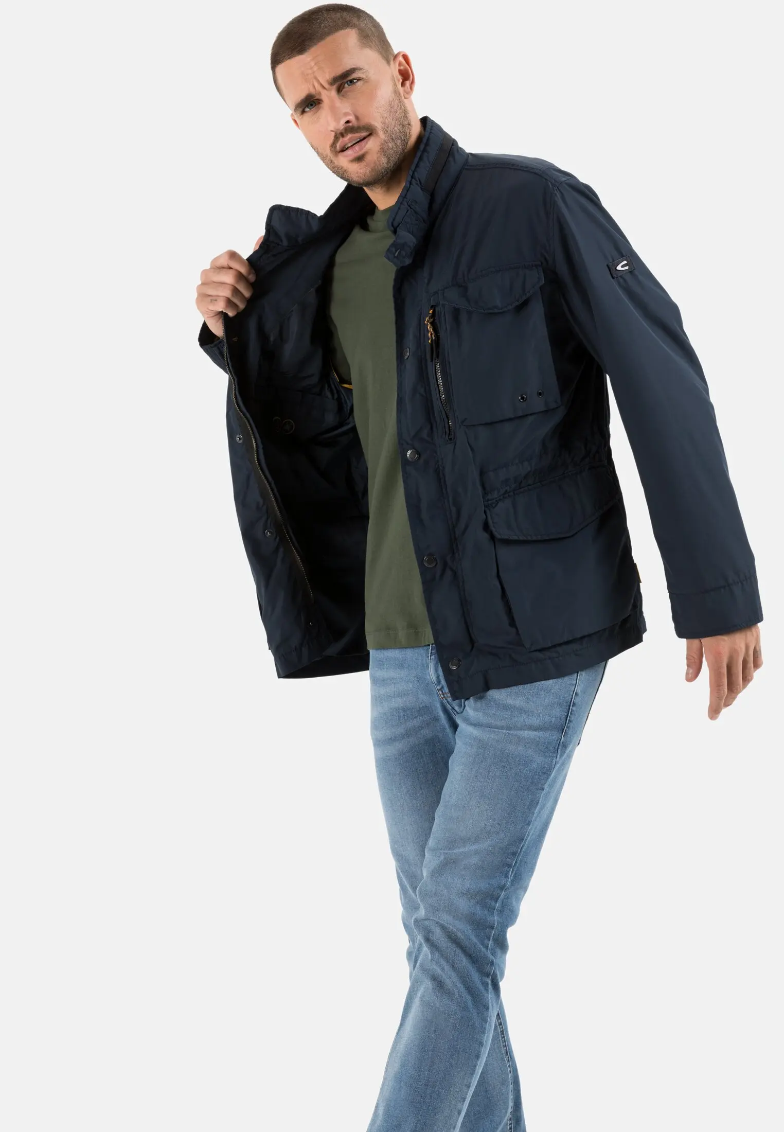 Leichte Outdoorjacke für Herren in Blau | 60