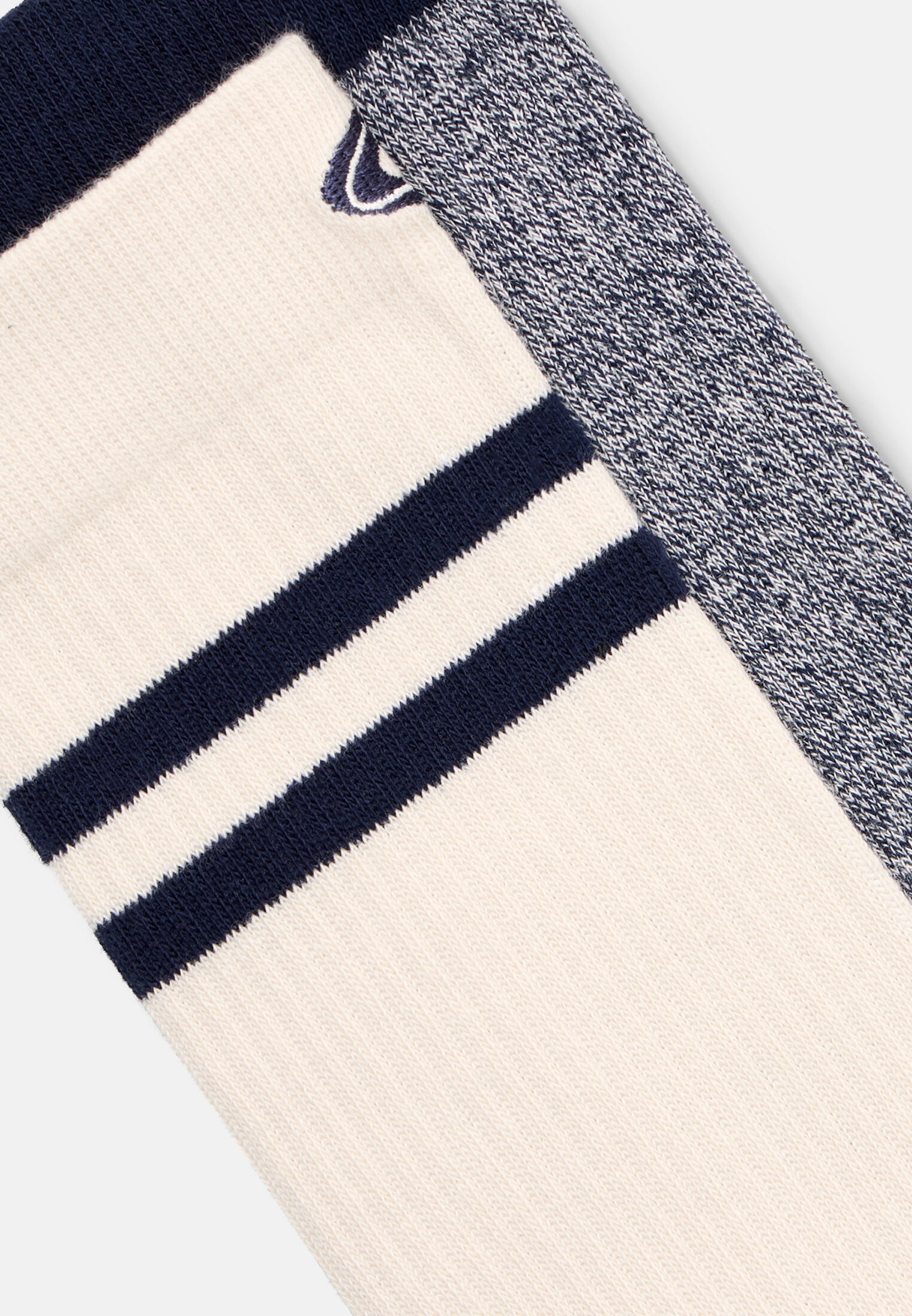 Men Pack of two pairs of socks Dark Blue frontal back