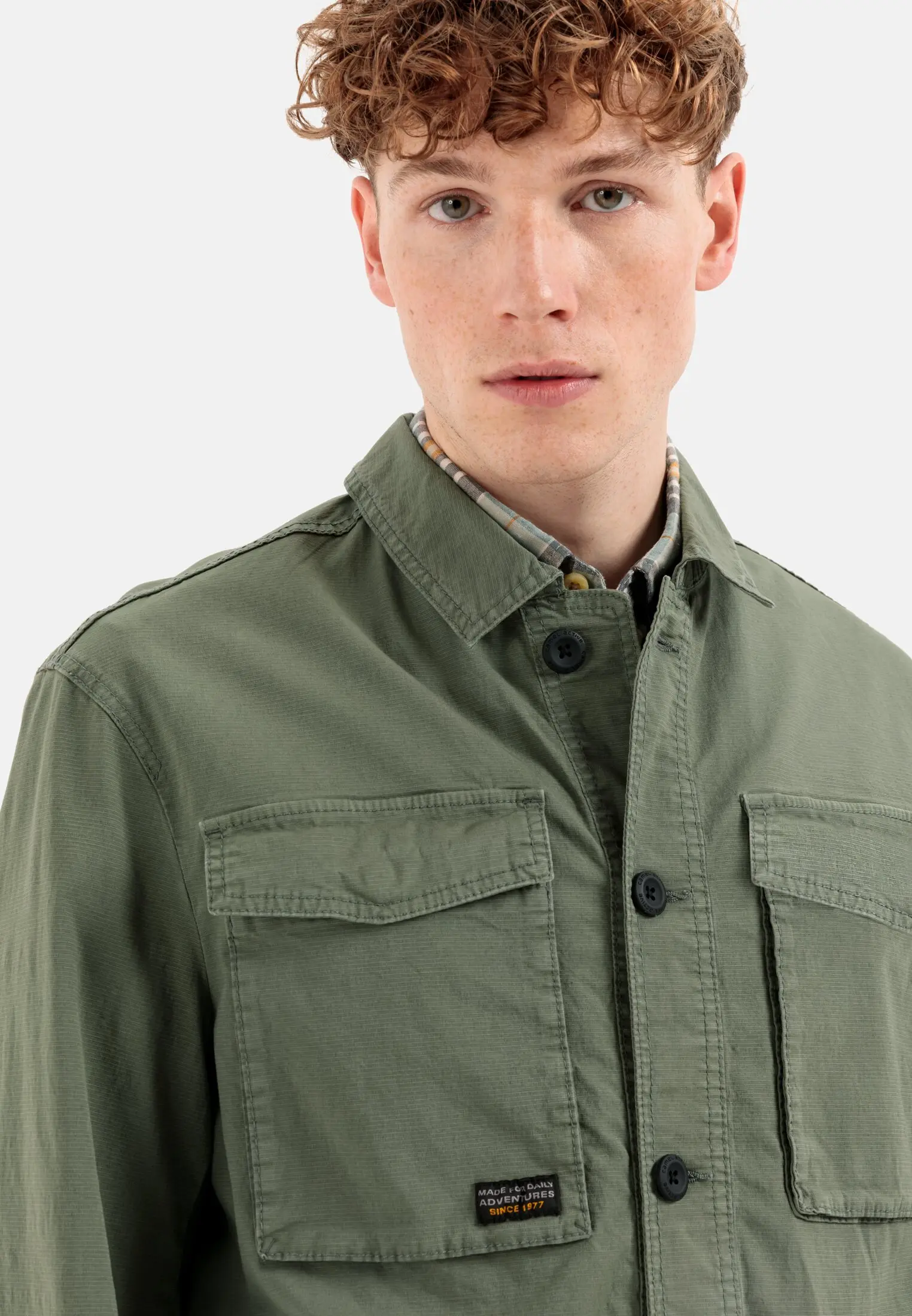 Fieldjacket für Herren in Grün | 52 | camel active