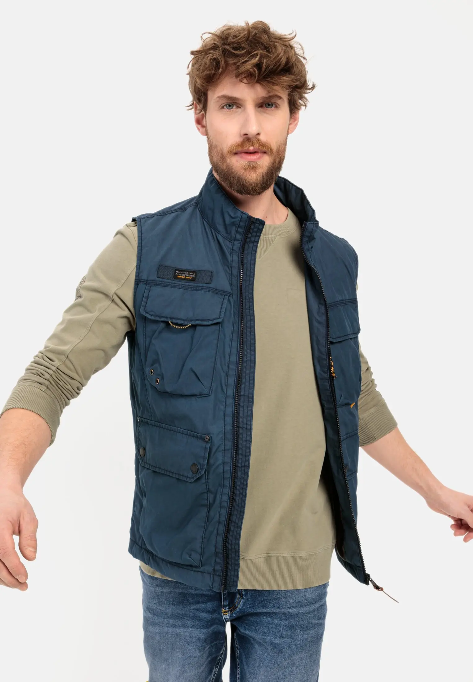 Multipocket Weste für Herren in Dunkelblau | 62 