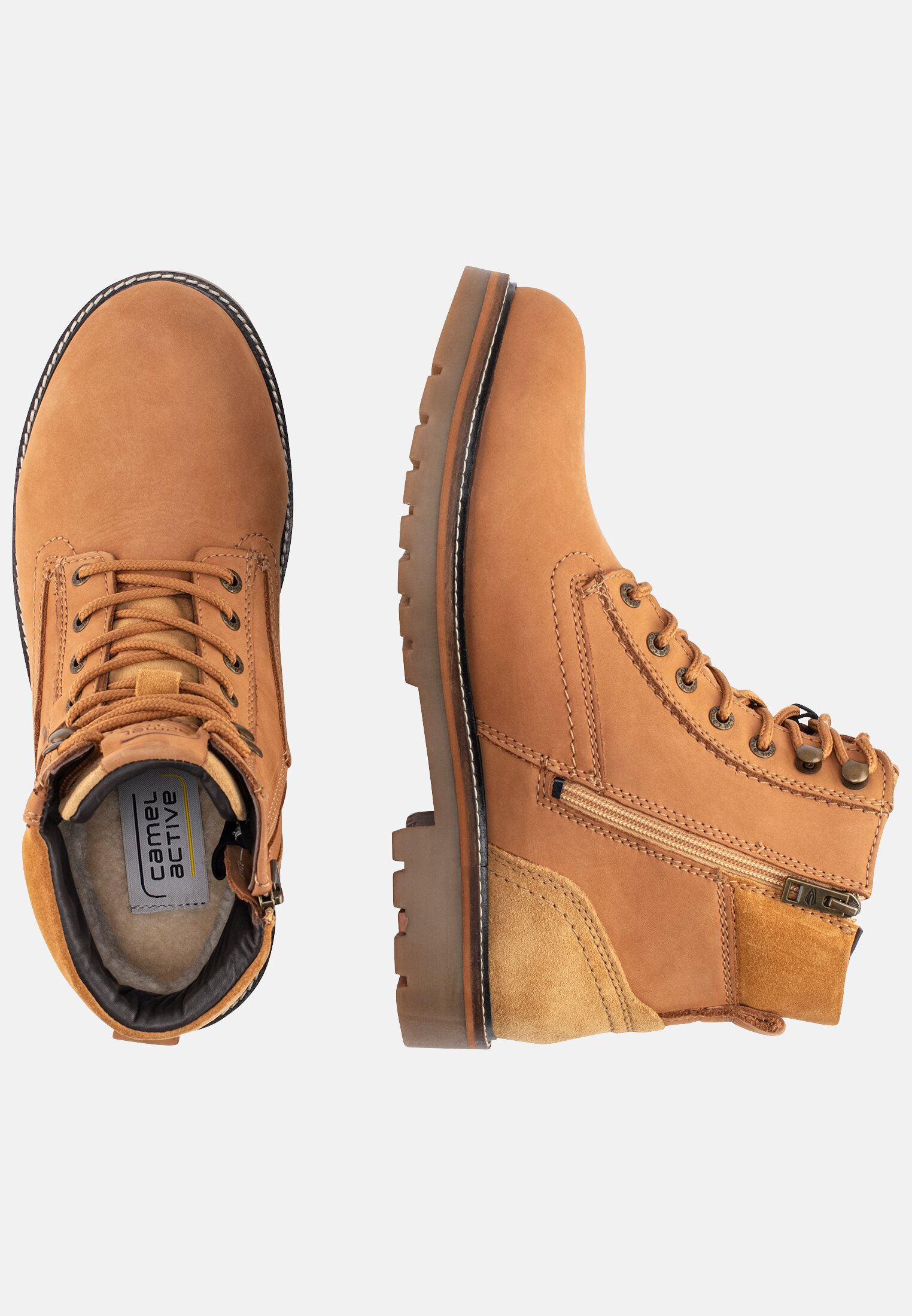 Men MELBOURNE Boot made of genuine leather Golden Tan
