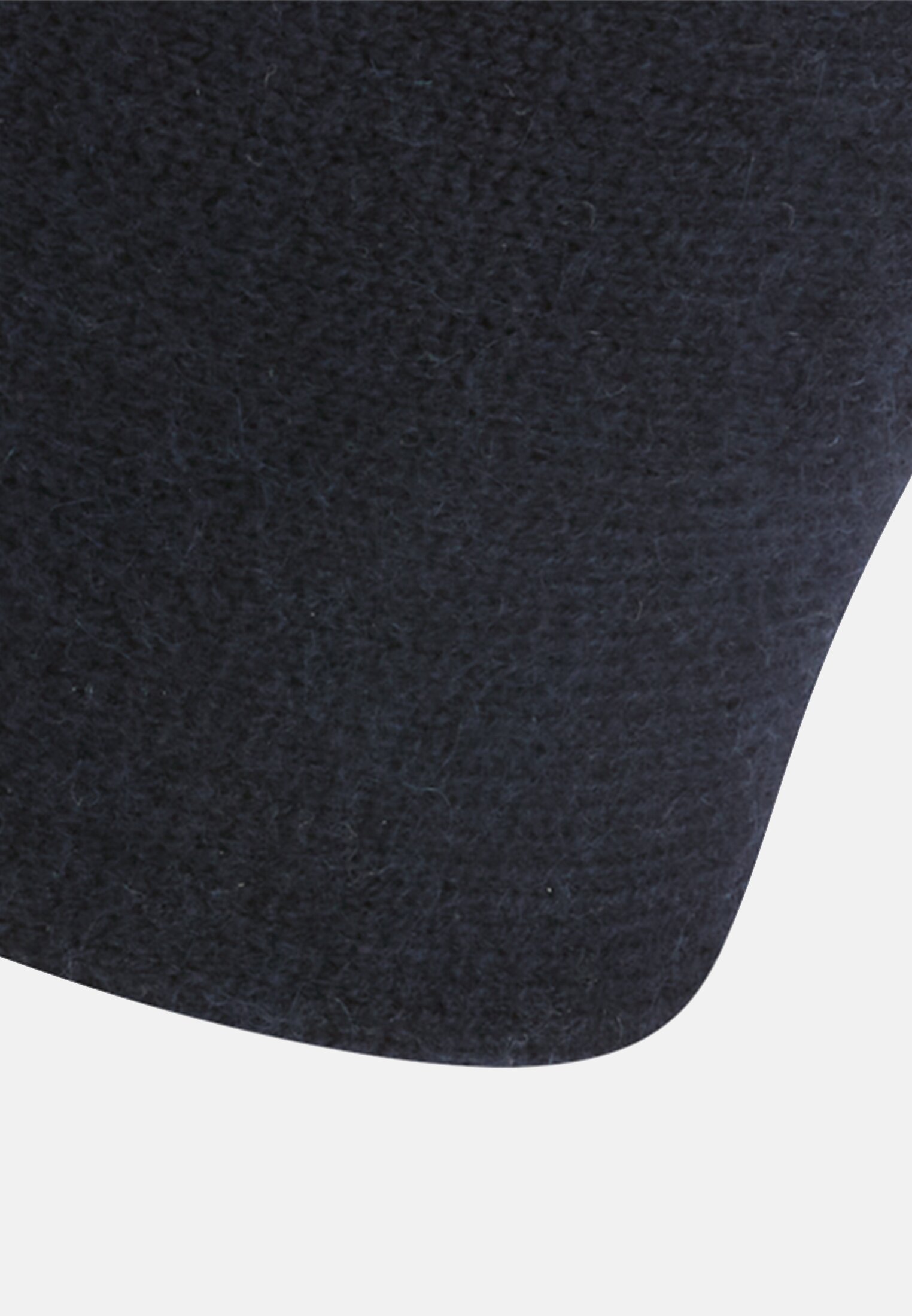 Women Headband made of pure cashmere Dark Blue close back
