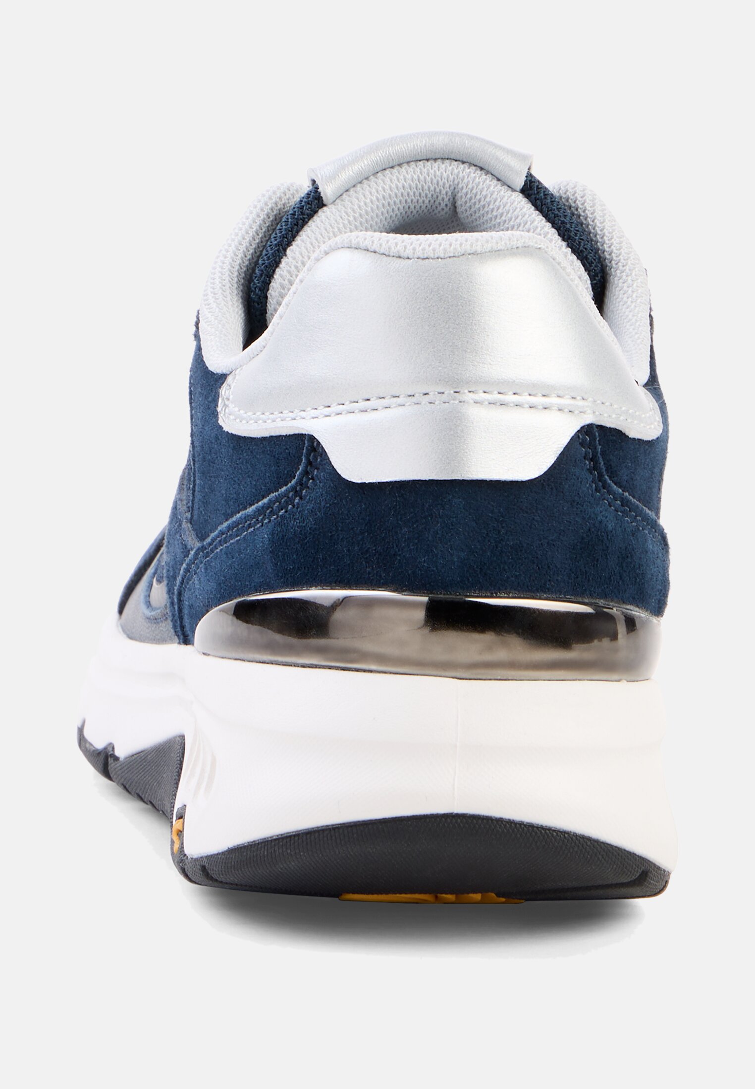 Damen Casual Sneaker mit Komfort Fußbett Navy vorne nah