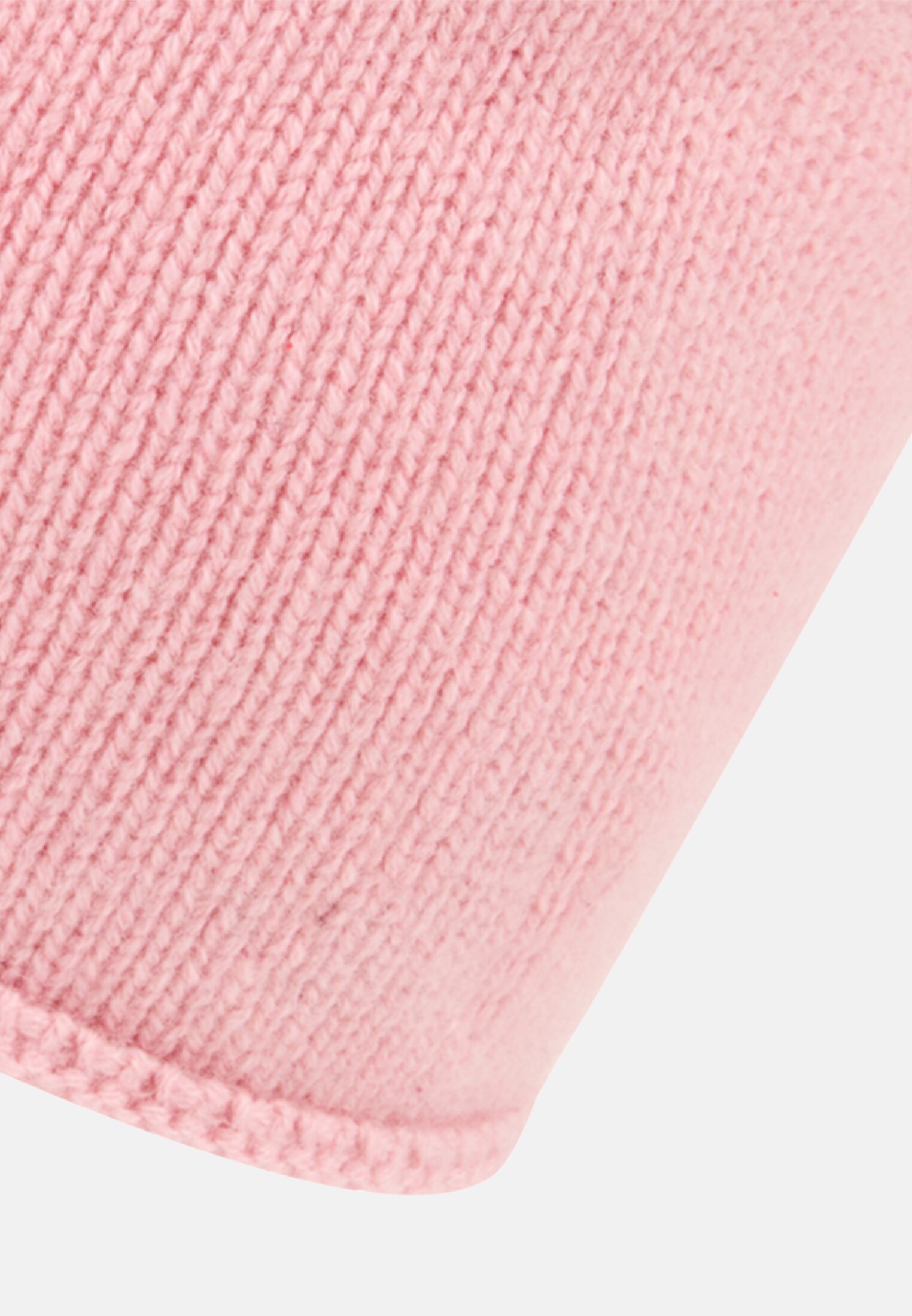 Women Beanie made of pure cashmere Pink close back