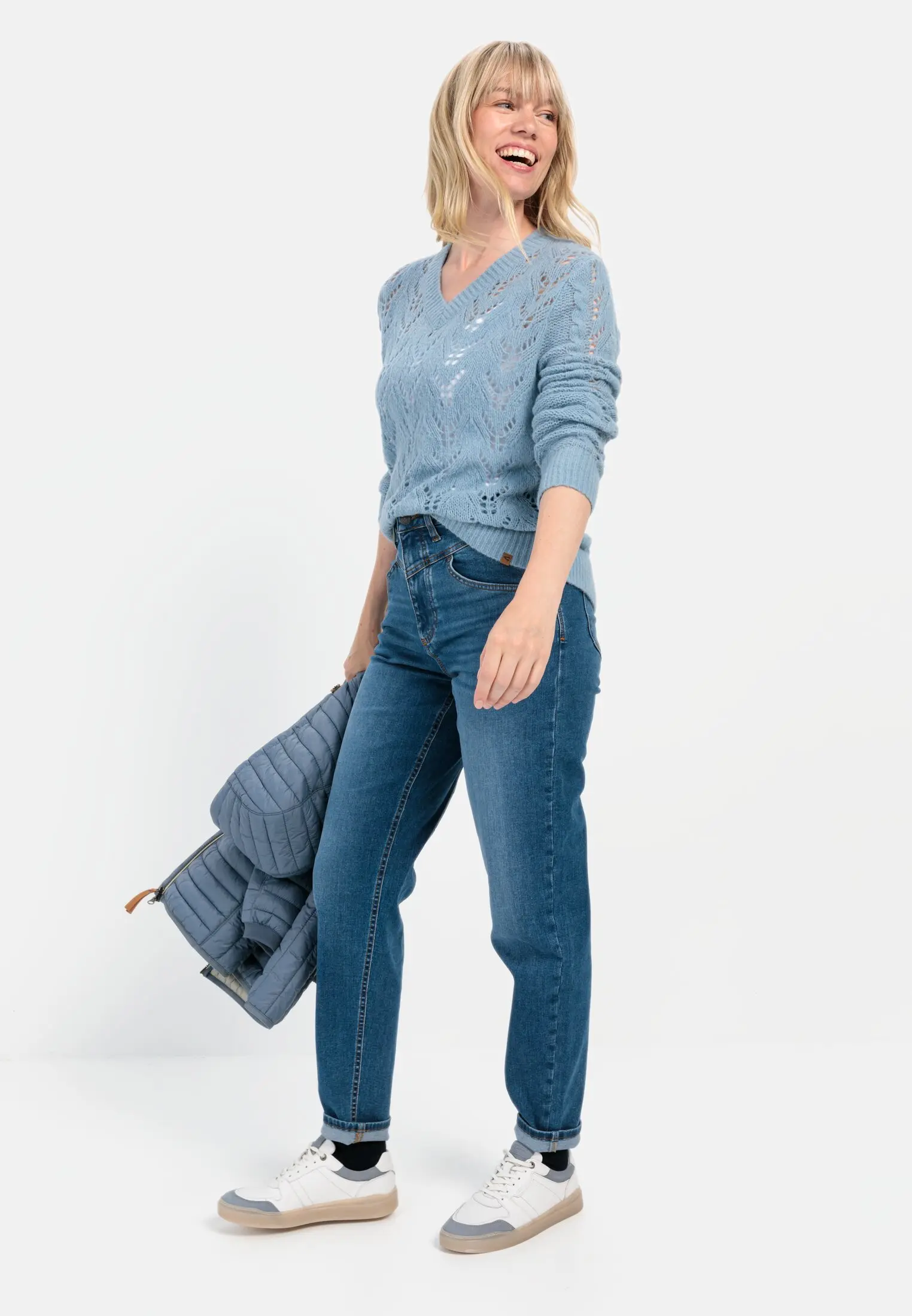 Pullover für Damen in Hellblau | M | camel active
