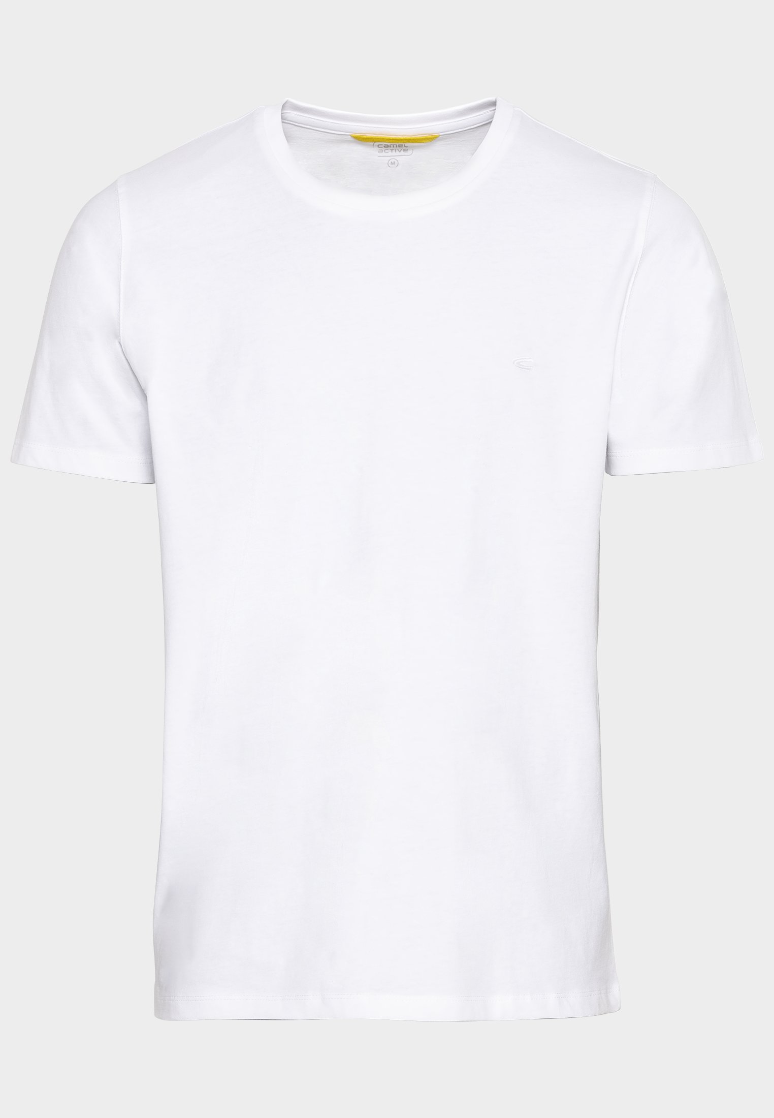 Kurzarm Basic TShirt aus reiner Baumwolle Weiß S 4094389T1901S