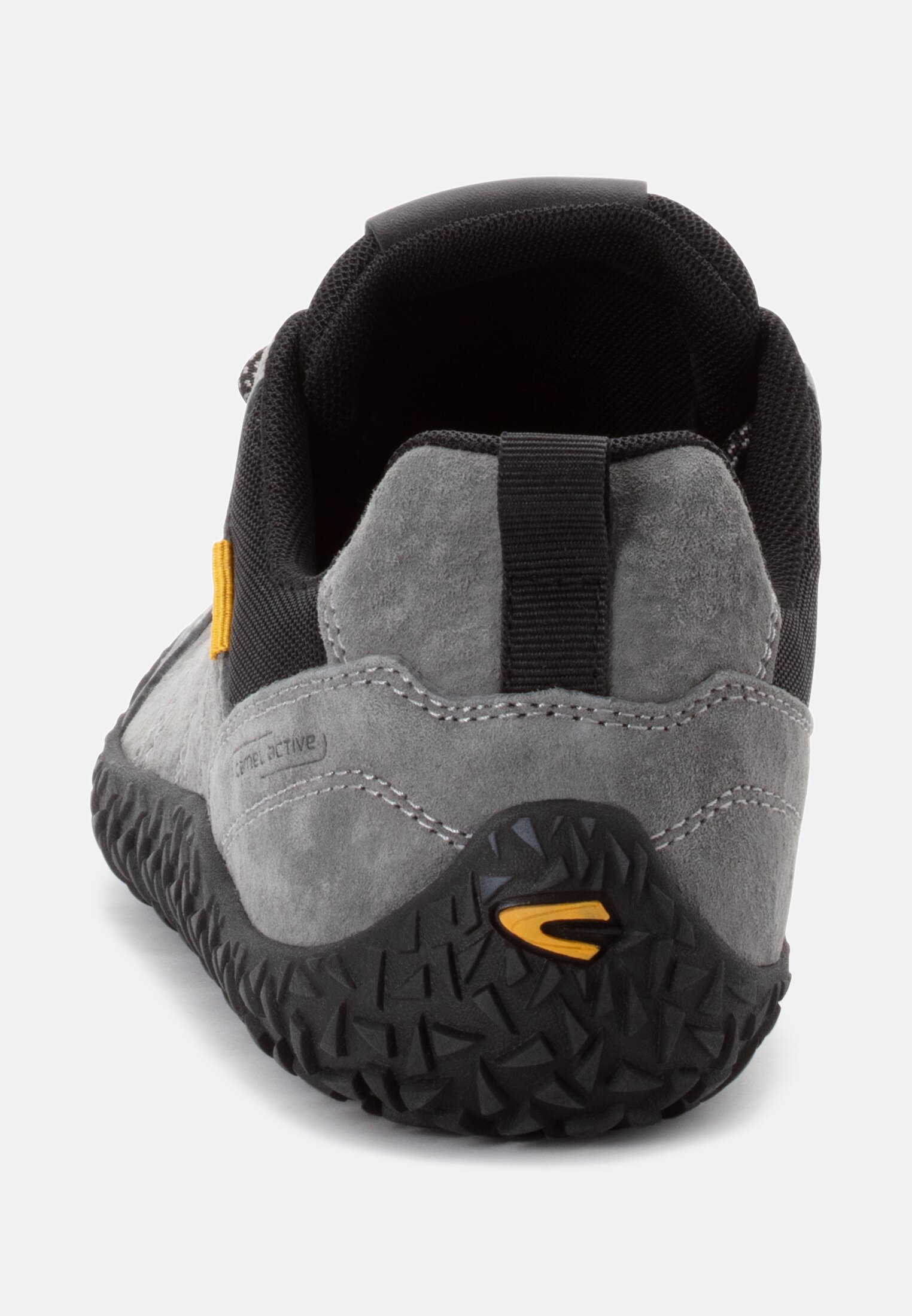 MI_54ILA11-0340-201_3G-00 Men Sneakers made of nubuck leather and textile Grey front close